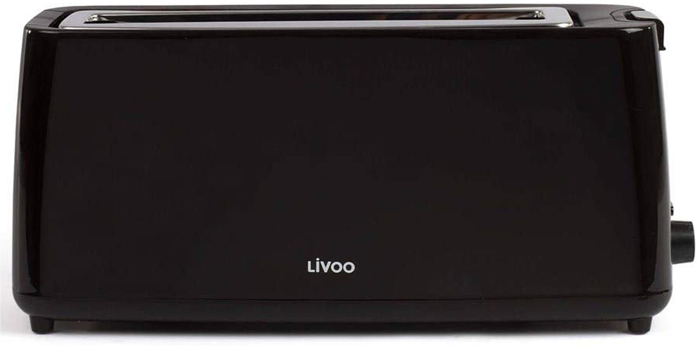 LIVOO Langschlitz-Toaster schwarz, DOD168N 900 W Toaster