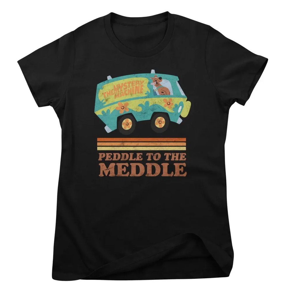 Scooby Doo T-Shirt Pedal TO The Meddle Girly Tee