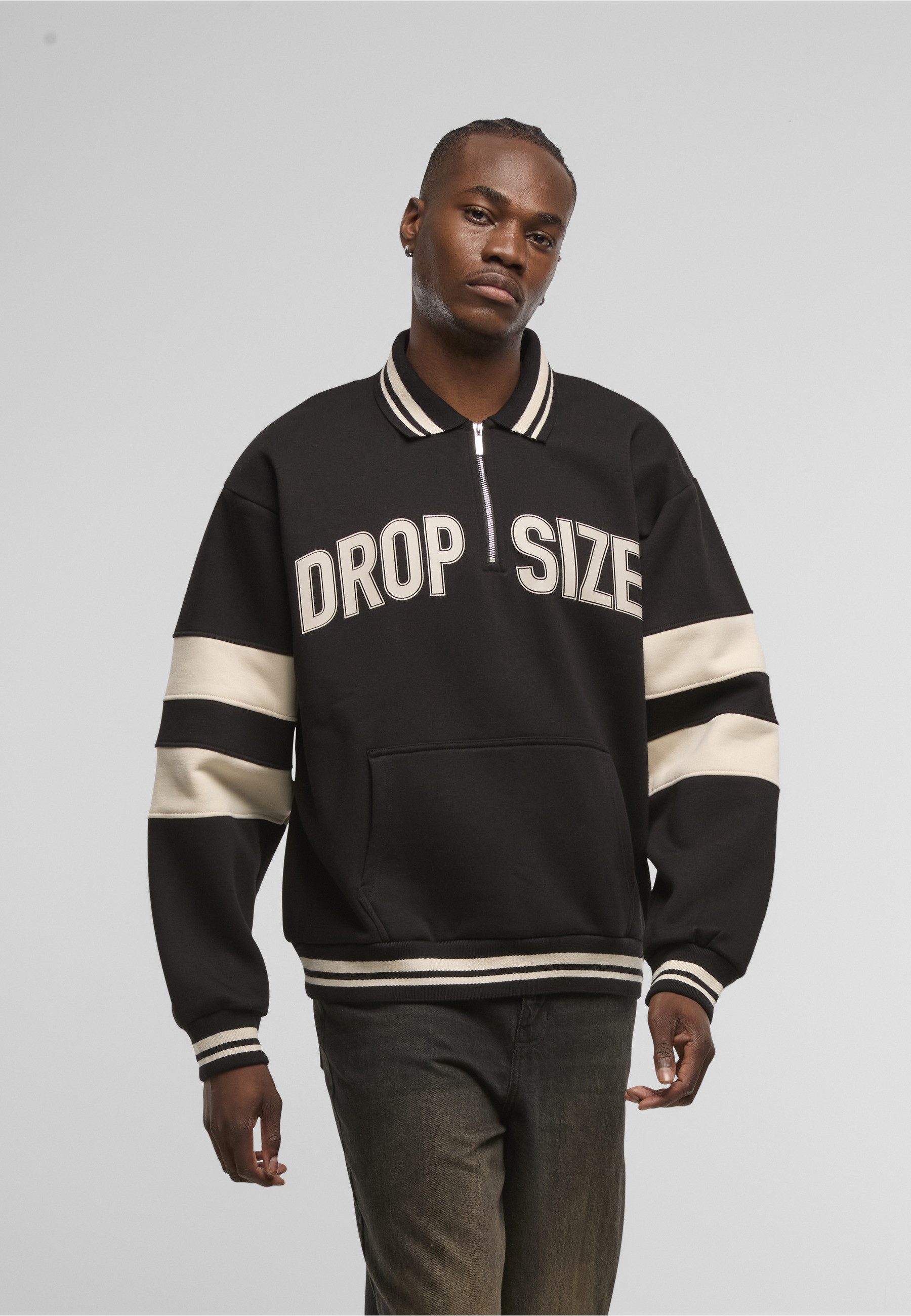 Dropsize Sweater Dropsize Dropsize Heavy Oversize Collar Pullover (1-tlg)