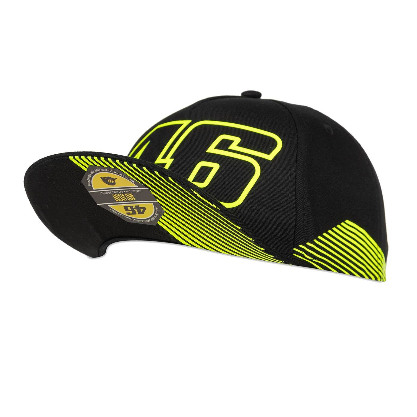 VR46 Baseball Cap Valentino Rossi "46" schwarz