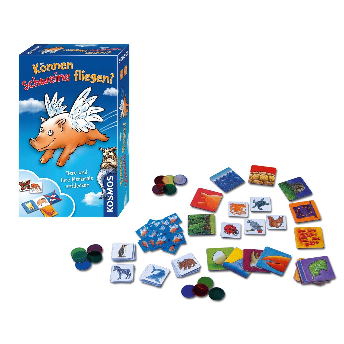 Kosmos Spiel Mitbringspiel Können Schweine fliegen?