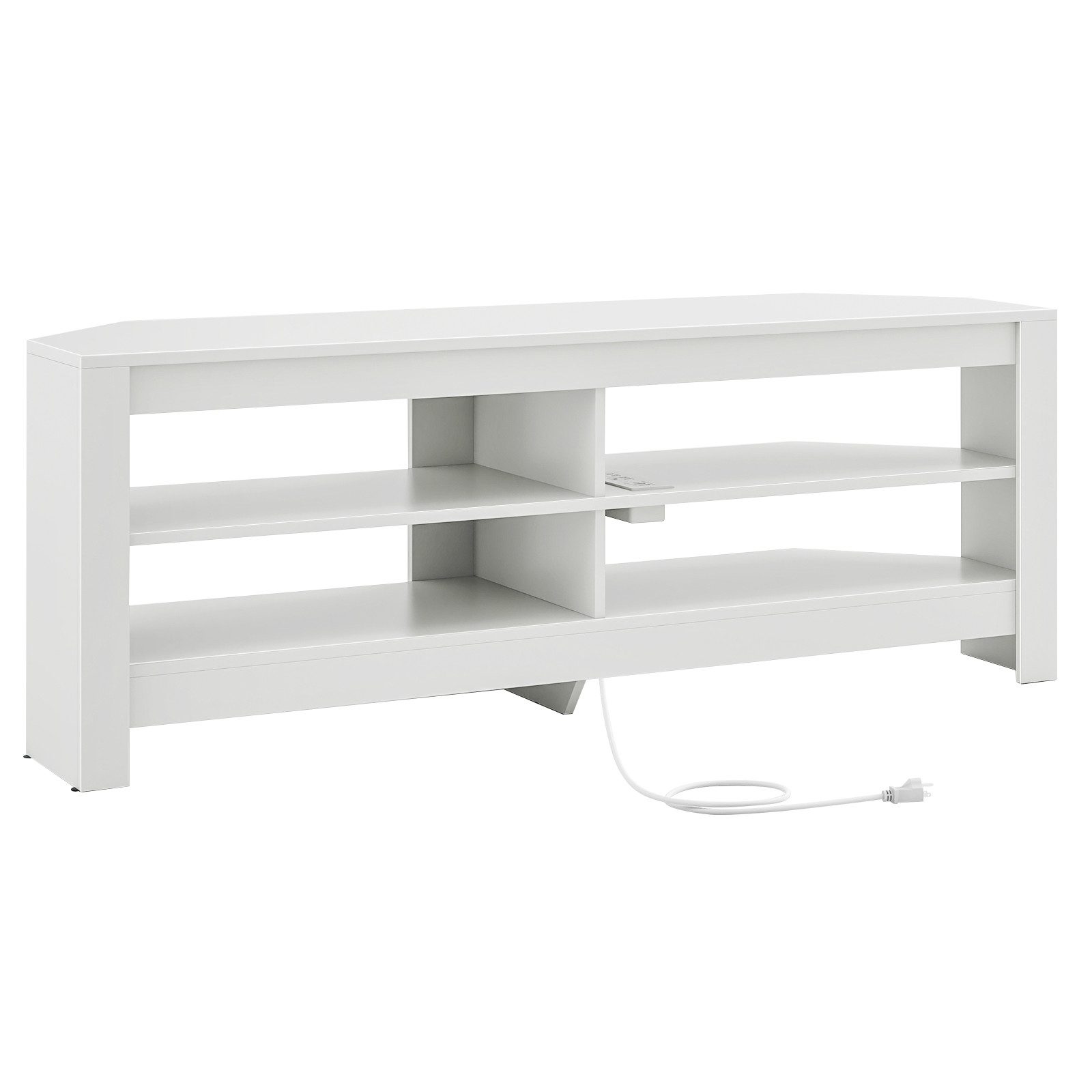 COSTWAY TV-Schrank TV Lowboard mit Ladestation günstig online kaufen