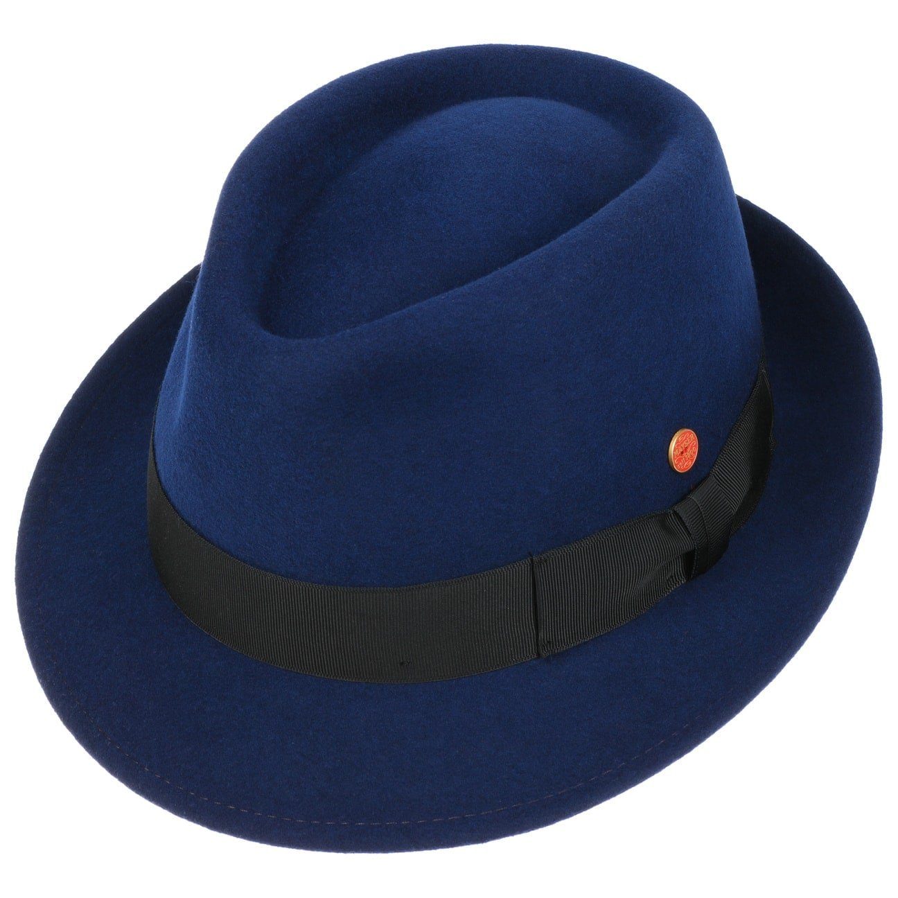 Mayser Trilby (1-St) Wollfilzhut mit Ripsband, Made in the EU