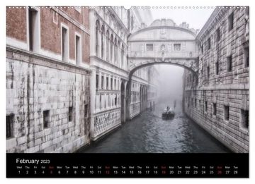 CALVENDO Wandkalender Venice the romantic lagoon city (Premium-Calendar 2023 DIN A2 Landscape)
