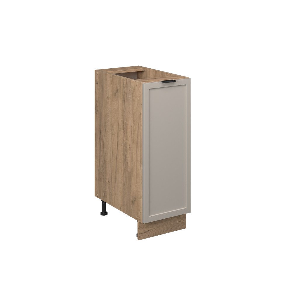 Vicco Apothekerschrank Fame-Line, GrauBeige/Goldkraft Eiche, 30 günstig online kaufen