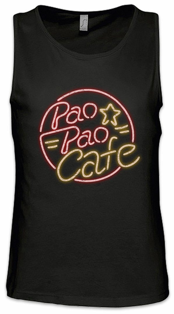 Urban Backwoods Tanktop Pao Pao Cafe Ärmelloses T-Shirt Fatal Logo Symbol Sign Fury Fighting Game Games Gaming Bar