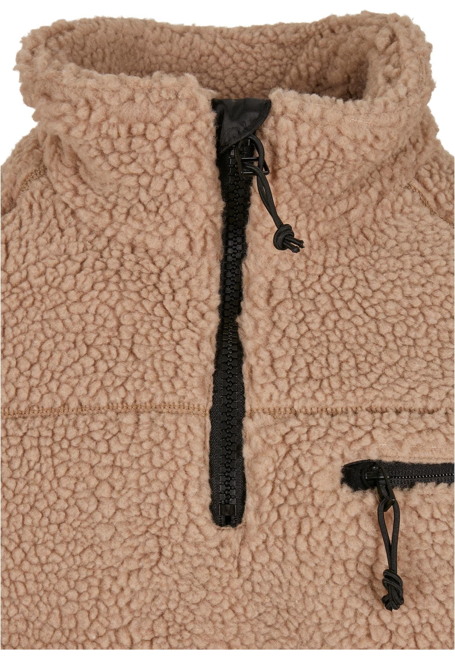 (1-tlg) Brandit Troyer Teddyfleece Sweatjacke Herren camel