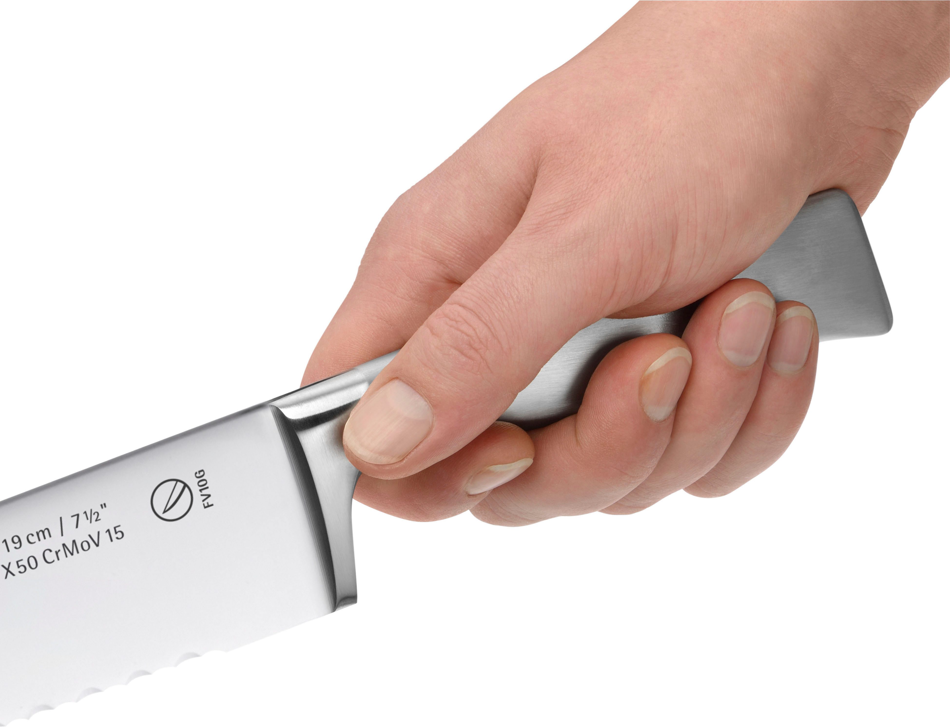 WMF Brotmesser Grand Gourmet, Doppelwellenschliff, Performance Cut, Made in Germany