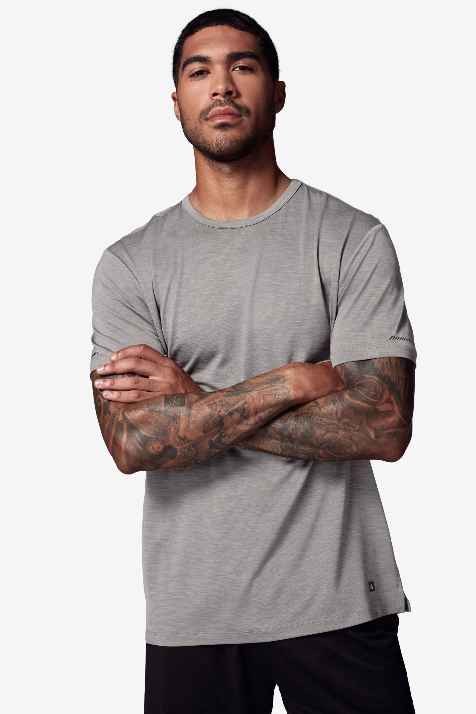 Next Trainingsshirt Sport-T-Shirt mit Netzstoff (1-tlg) günstig online kaufen
