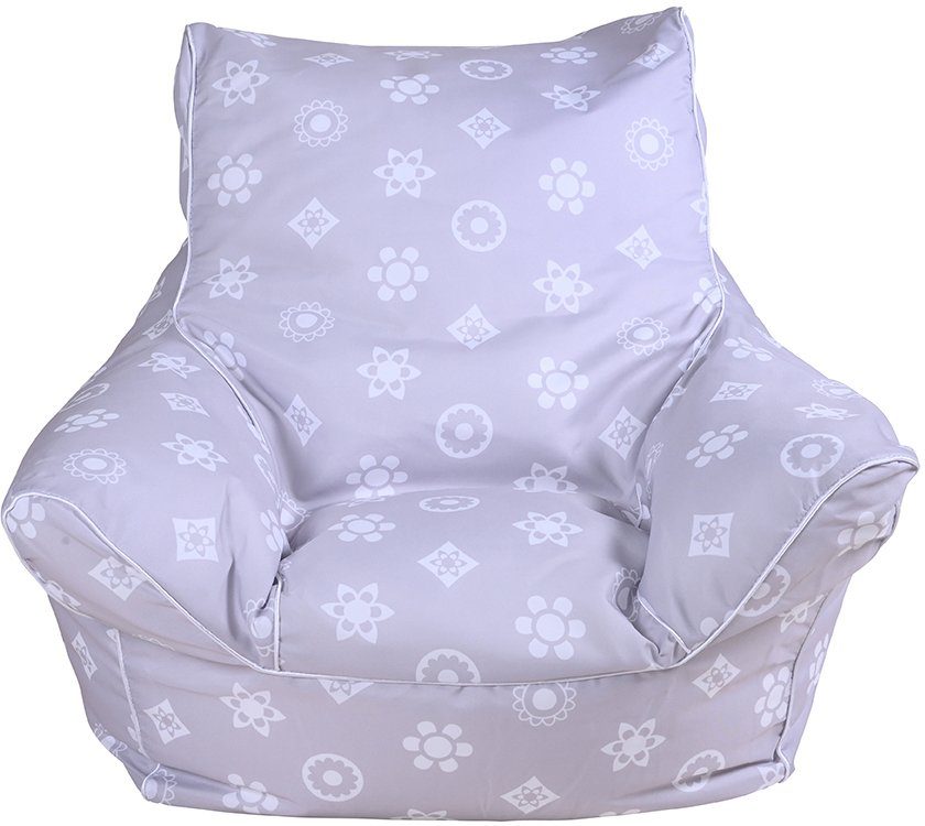 Knorrtoys® Sitzsack Royal Grey, für Kinder; Made in Europe