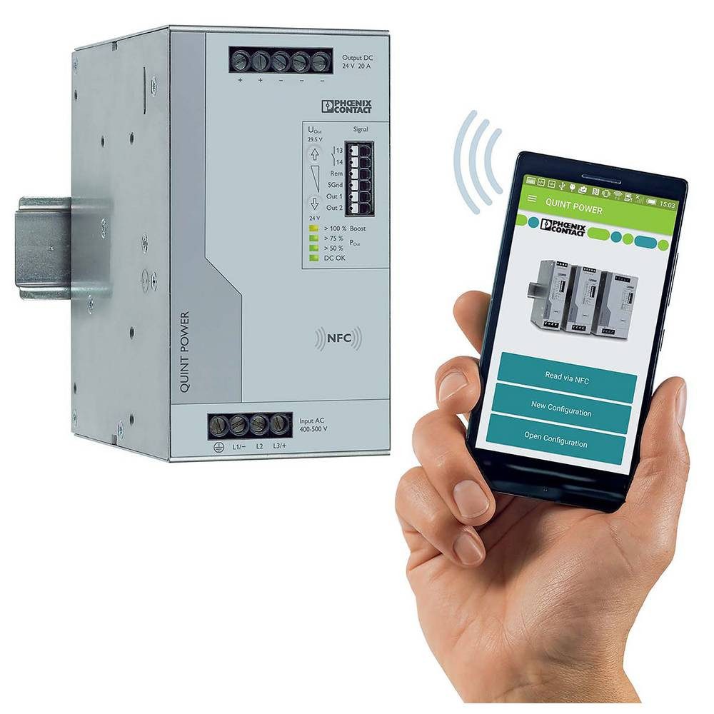 Phoenix Contact QUINT-PS/ 3AC/48DC/20 2320827 Hutschienen-Netzteil