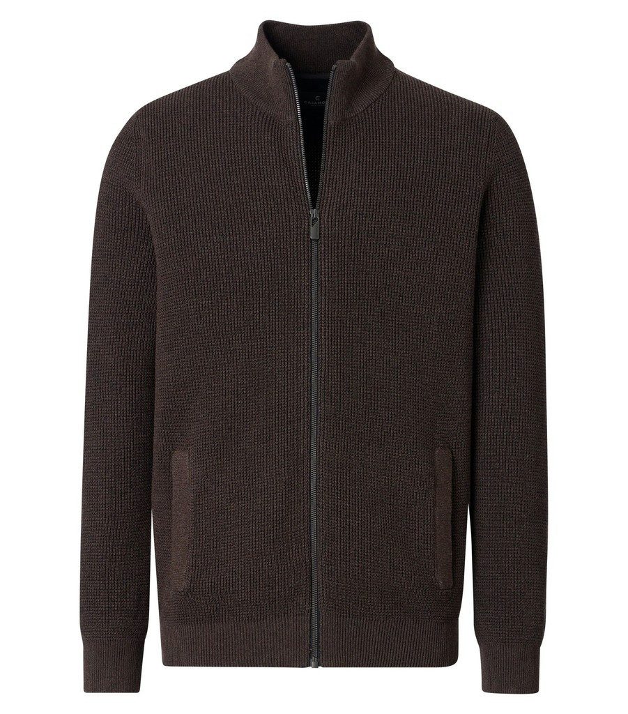 CASAMODA Sweatjacke Strickjacke