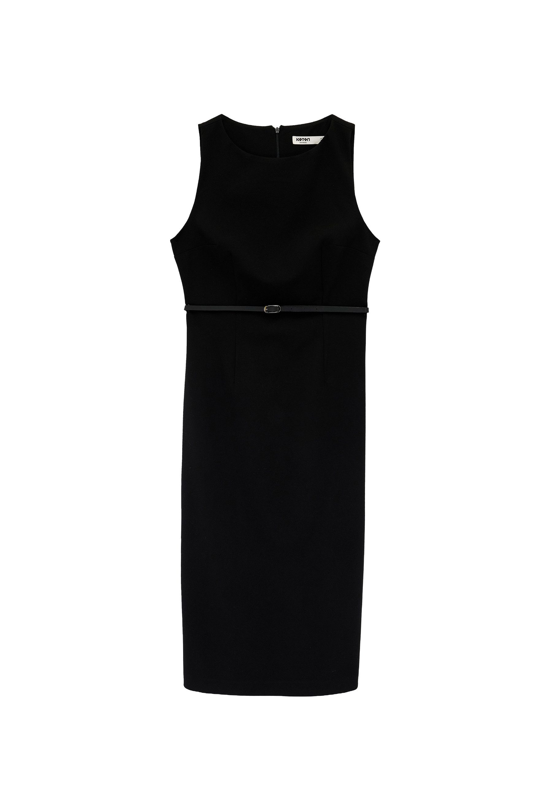 Koton Badekleid Mit Bauchgurt A Form Midikleid