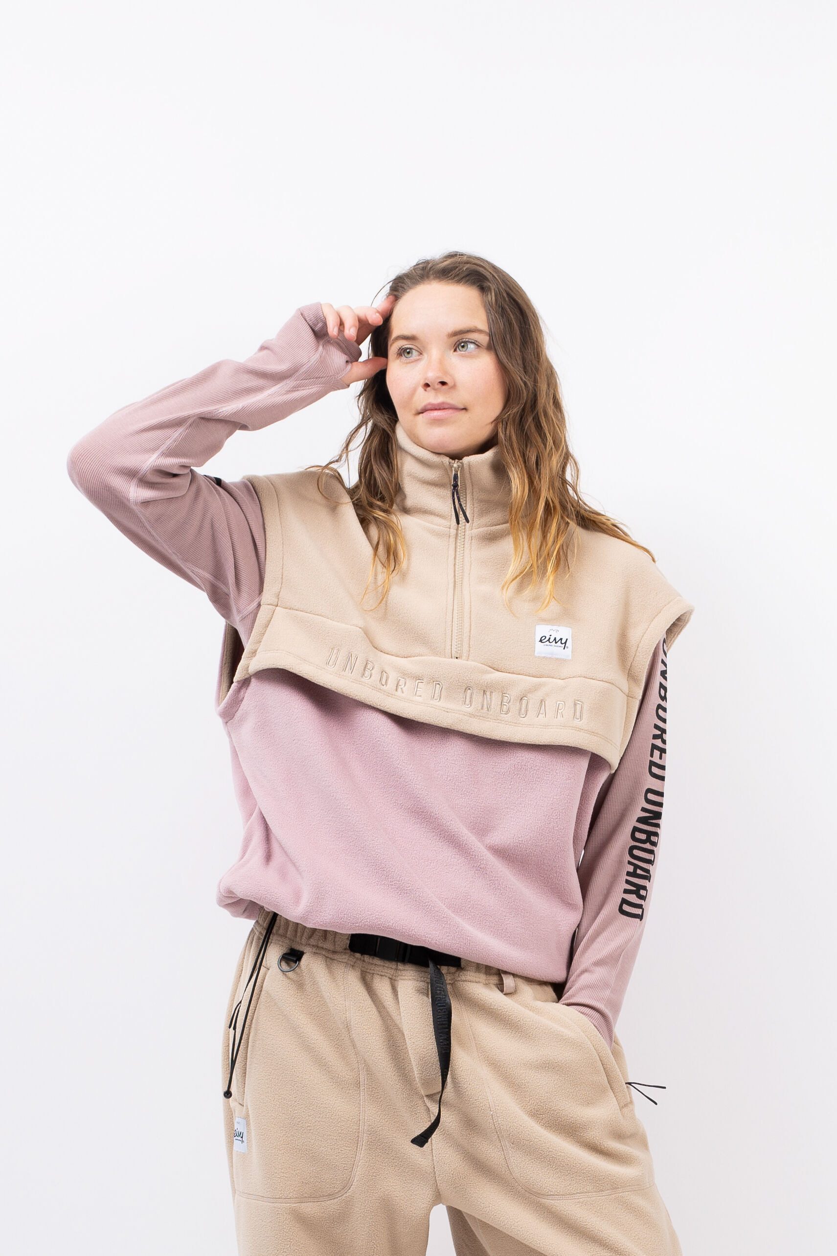 Eivy Fleeceweste Im coolen Pastell-Look