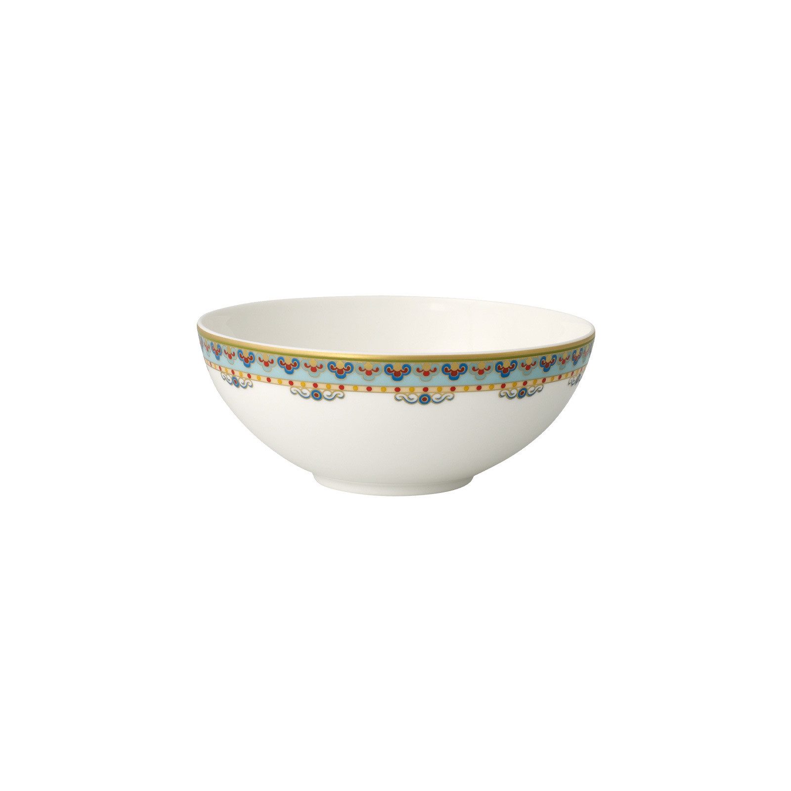 Villeroy & Boch Schale Samarkand Aquamarin Dessertschale 240 ml, Porzellan, (1x Schale, 1-tlg)