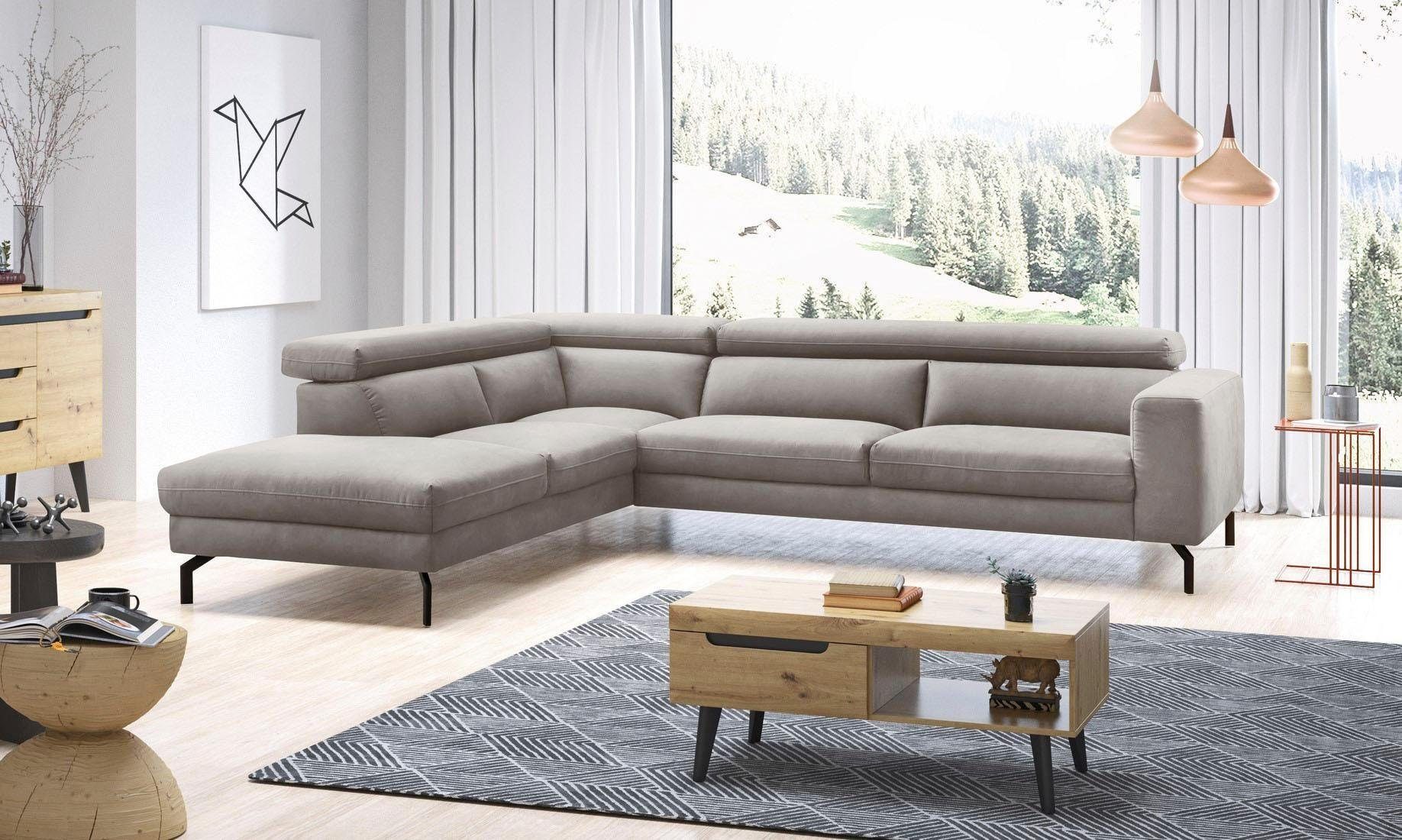 Places of Style Ecksofa Olanta, modern günstig online kaufen