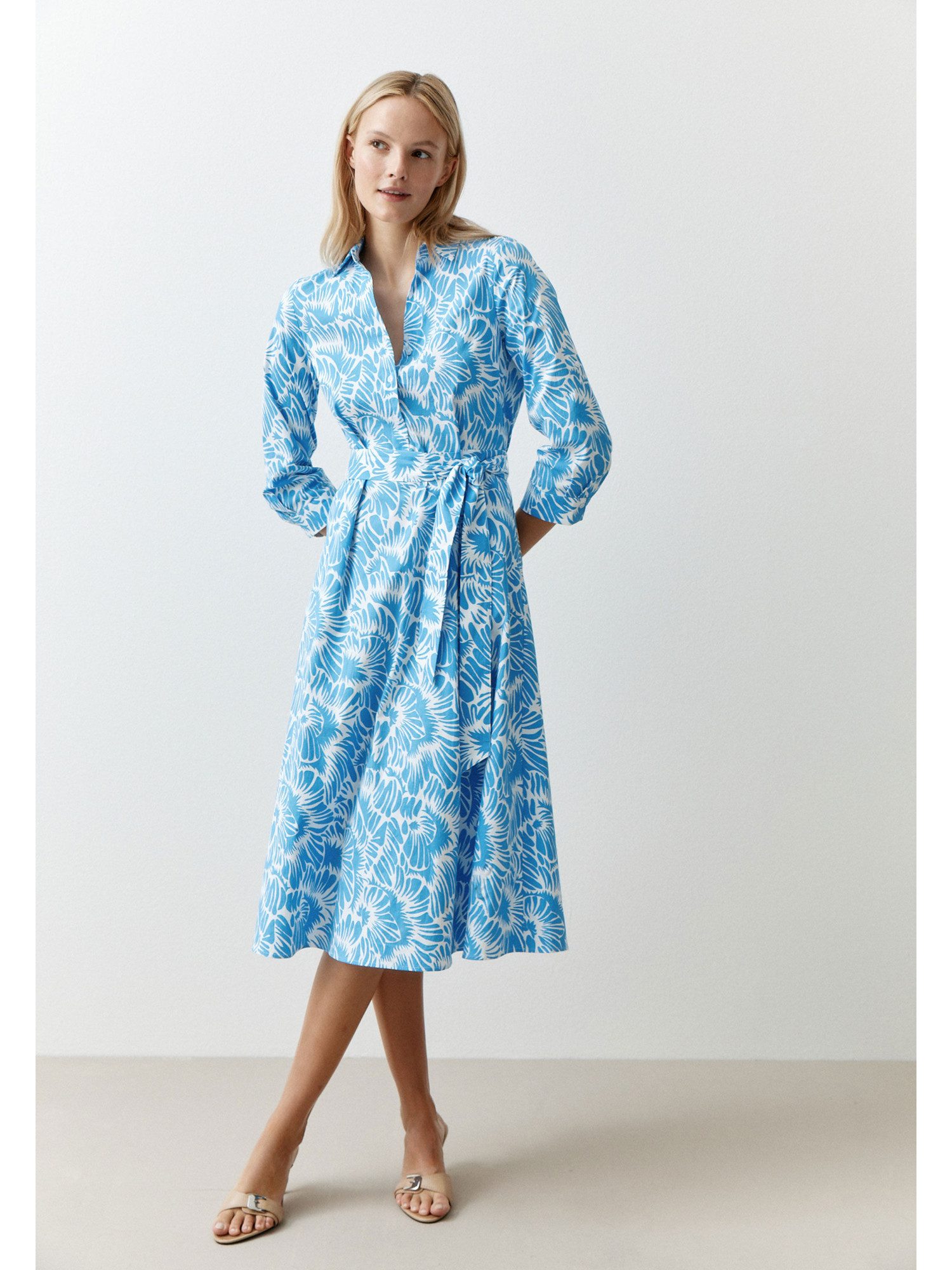 Blusenkleid Hemdblusenkleid