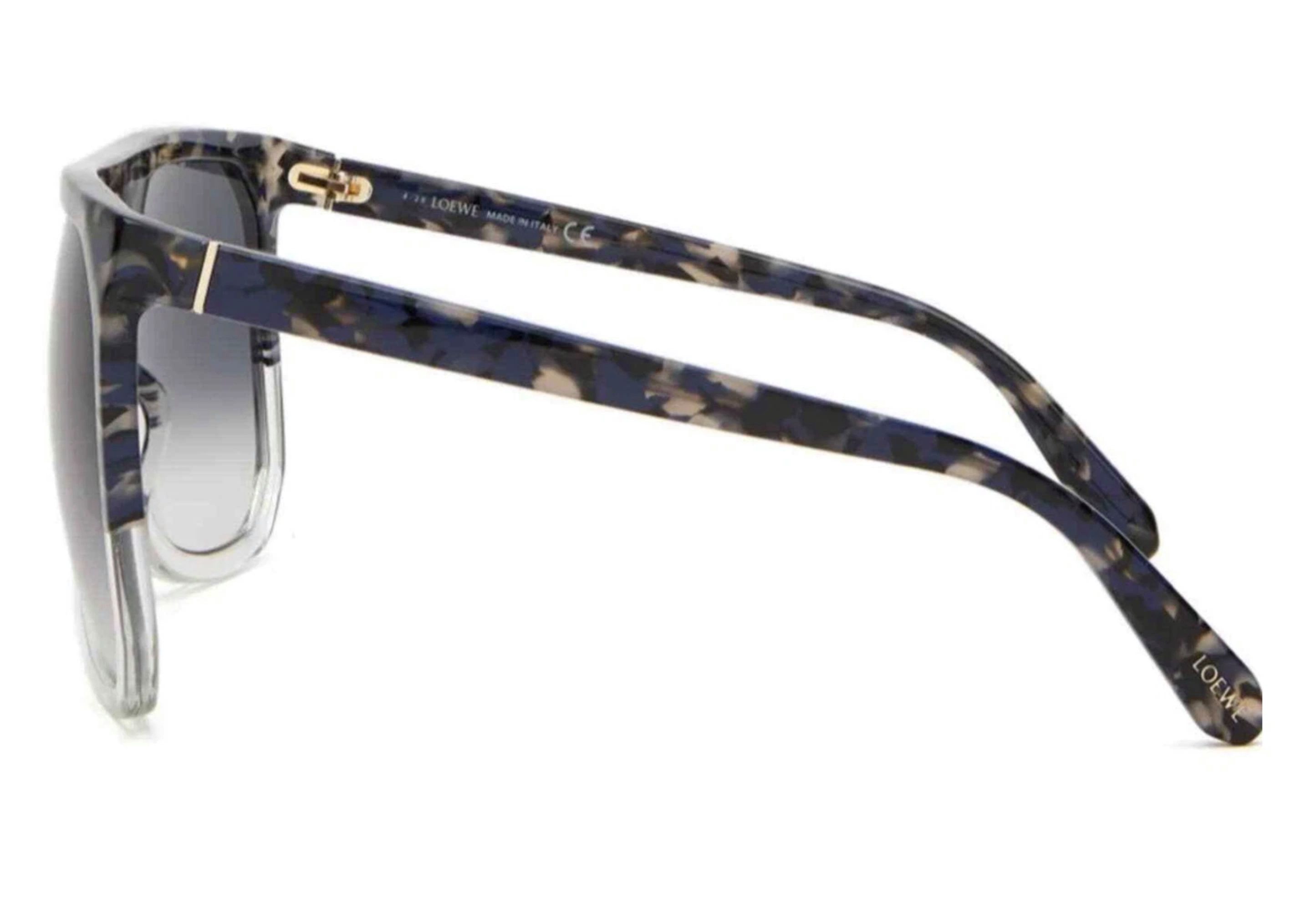 Loewe Sonnenbrille EYEWEAR Filipa Oversized Flat-Top Handgefertigt in Italien Unisex 100 % UV-Schutz und verlaufsgetönte Gläser
