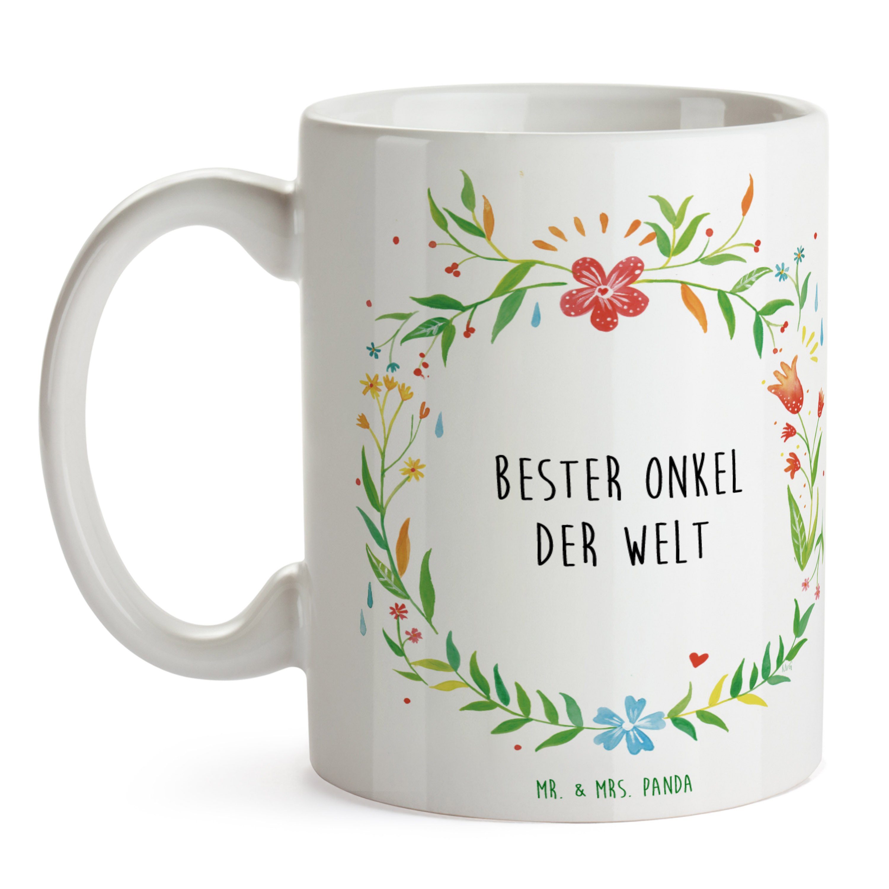 Kaffeebecher, Geschenk, Diplom, Mrs. Tasse & Panda - Teet, Keramik Tasse, Mr. Kesselleitstandführerin