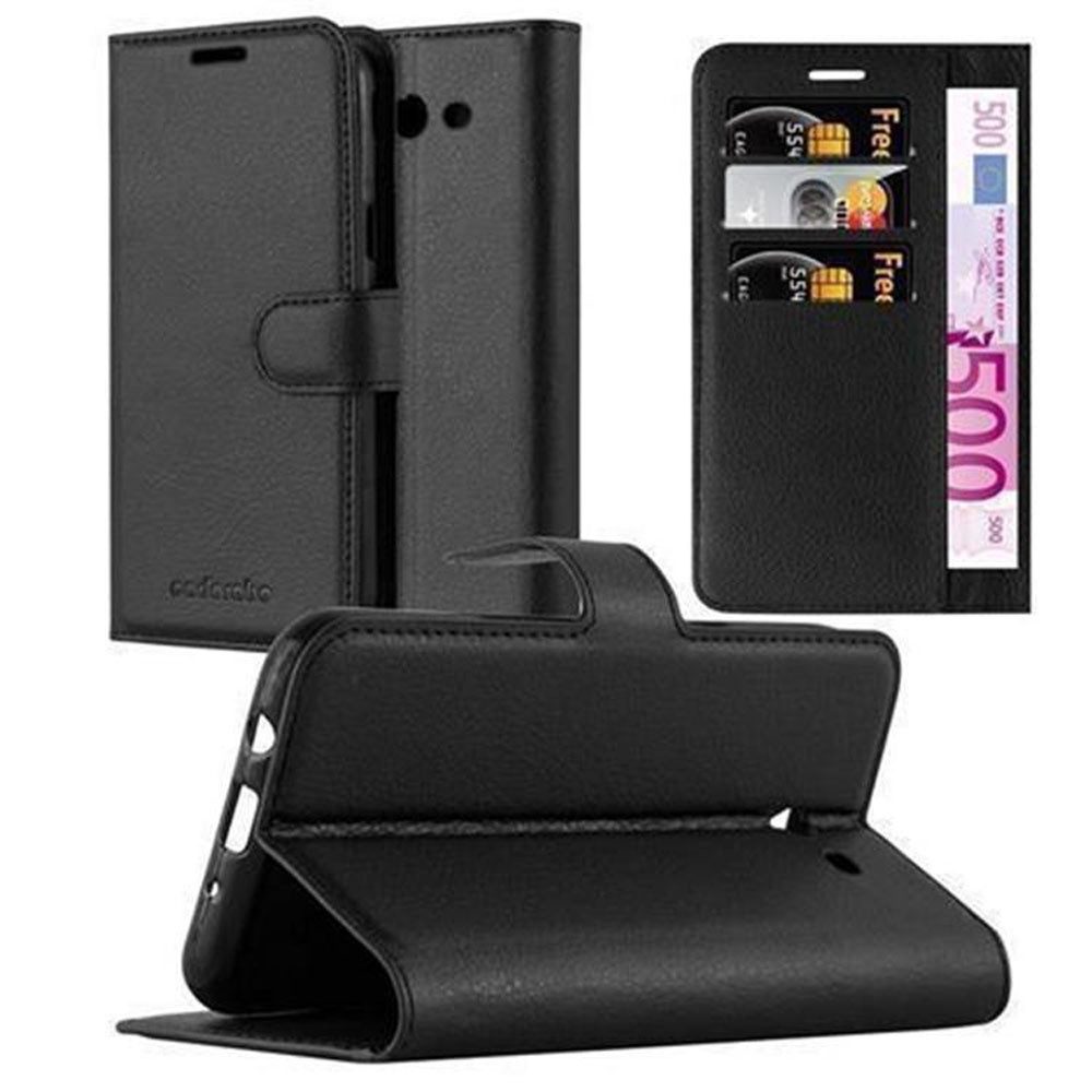 Cadorabo Handyhülle für Samsung Galaxy J5 2017 US Version Hülle Samsung Galaxy J5 2017 US Version, Hülle Schutzhülle mit Standfunktion, Kartenfach und Magnetverschluss
