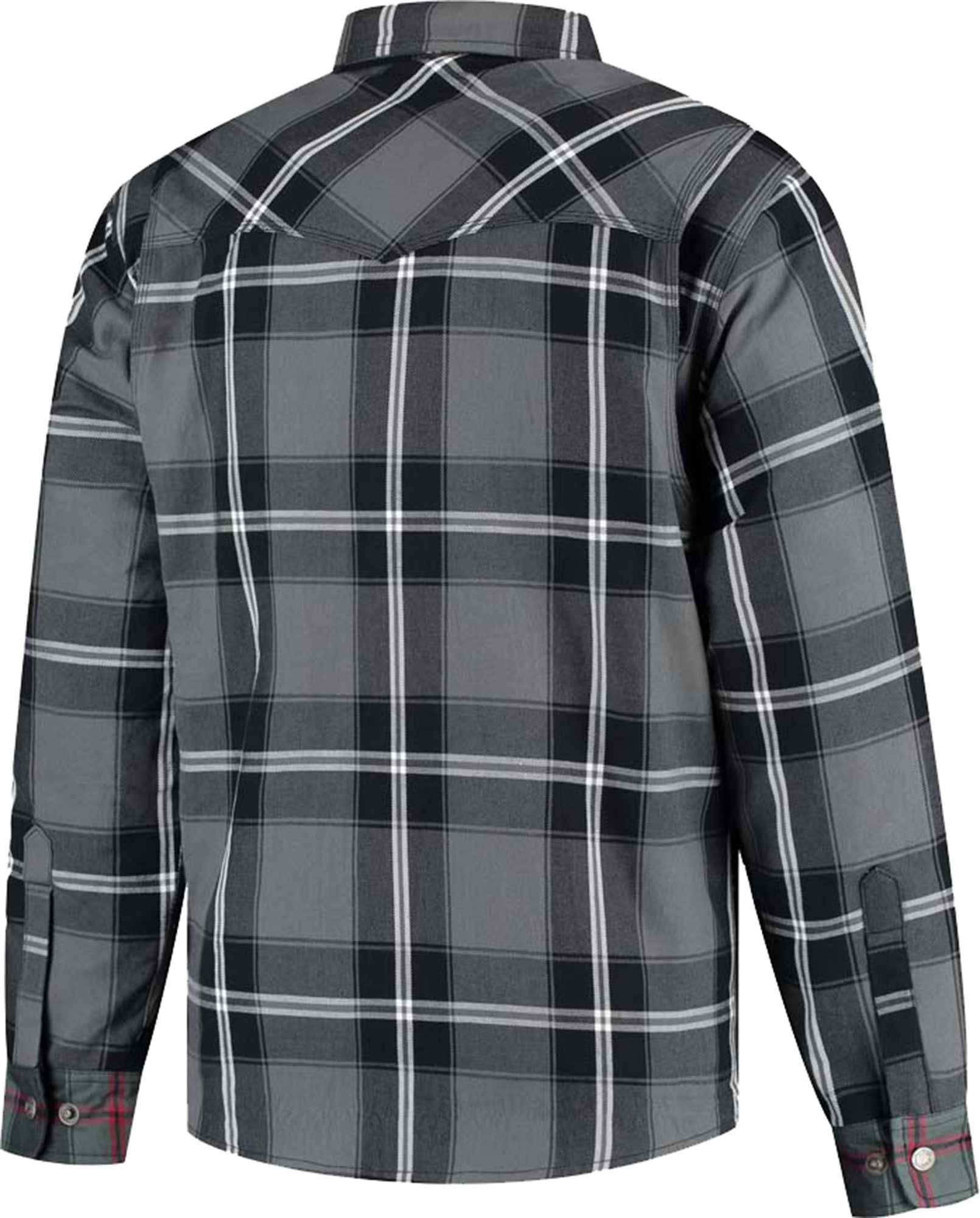 Rusty Stitches Motorradjacke Noah Fleece Tech Motorrad Textiljacke Ellenbogenprotektoren enthalten,Schulterprotektoren enthalten