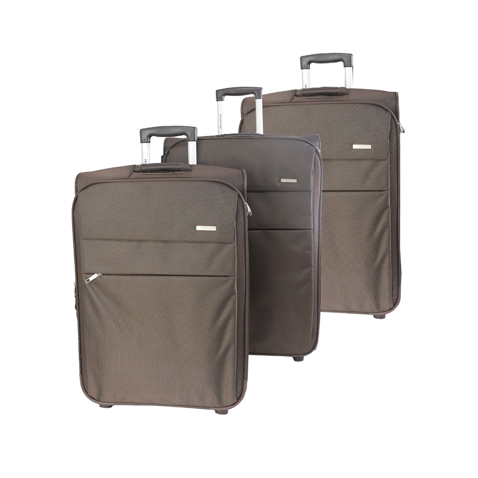 NEWCOM Weichgepäck-Trolley Klassischer Stoffkoffer / Reisekoffer / Weichsch günstig online kaufen