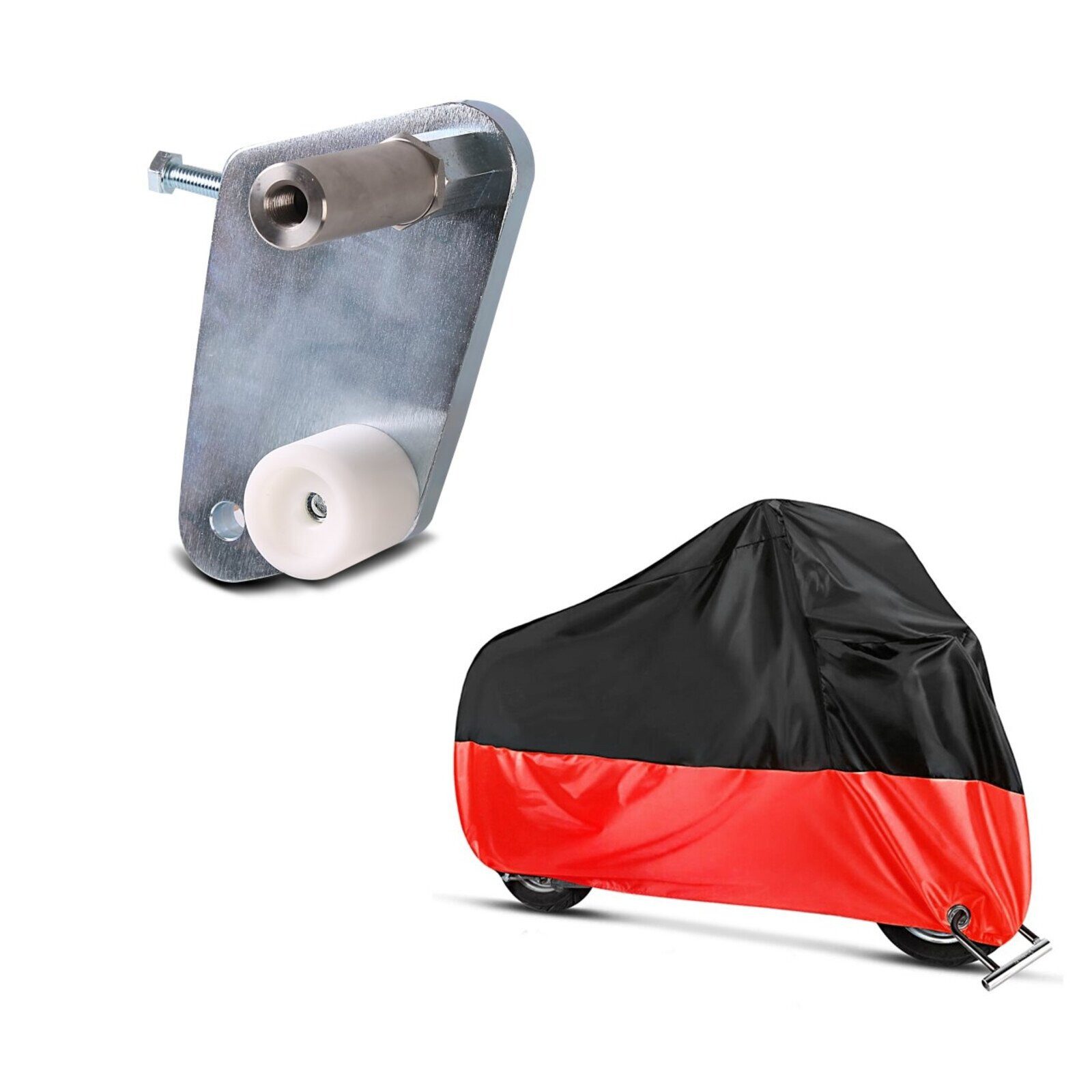 ConStands Motorradheber Set Adapterplatte + Abdeckplane S32