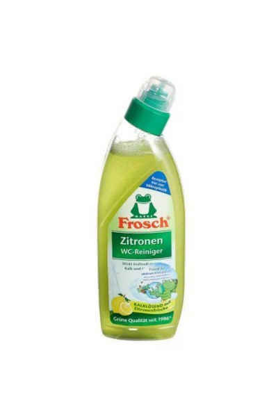 FROSCH Frosch® Zitronen WC-Reiniger Zitrone, WC-Reiniger (Packung, [1-St. Einzel 0,75 l)
