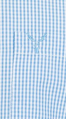 Nübler Trachtenhemd Trachtenhemd Langarm Rudi in Hellblau von Nübler