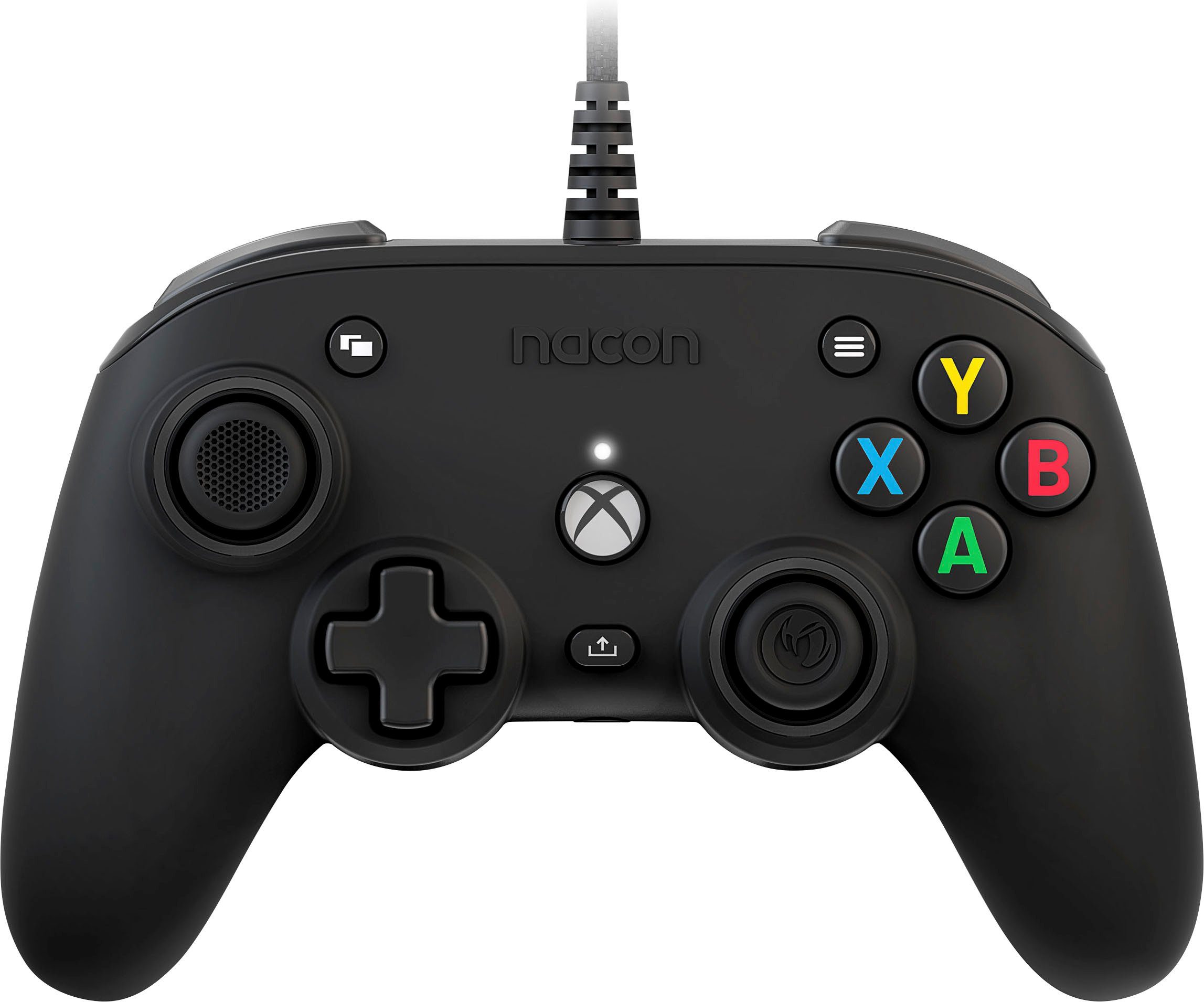 nacon Nacon NA005189 Xbox Compact Controller PRO, kabelgebunden, USB Gaming-Controller (schwarz)