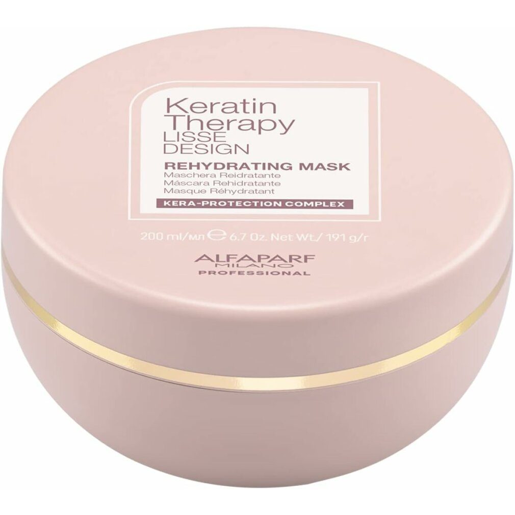 Alfaparf Haarmaske Milano Lisse Design Keratin Therapy Rehydrating Mask 200ml