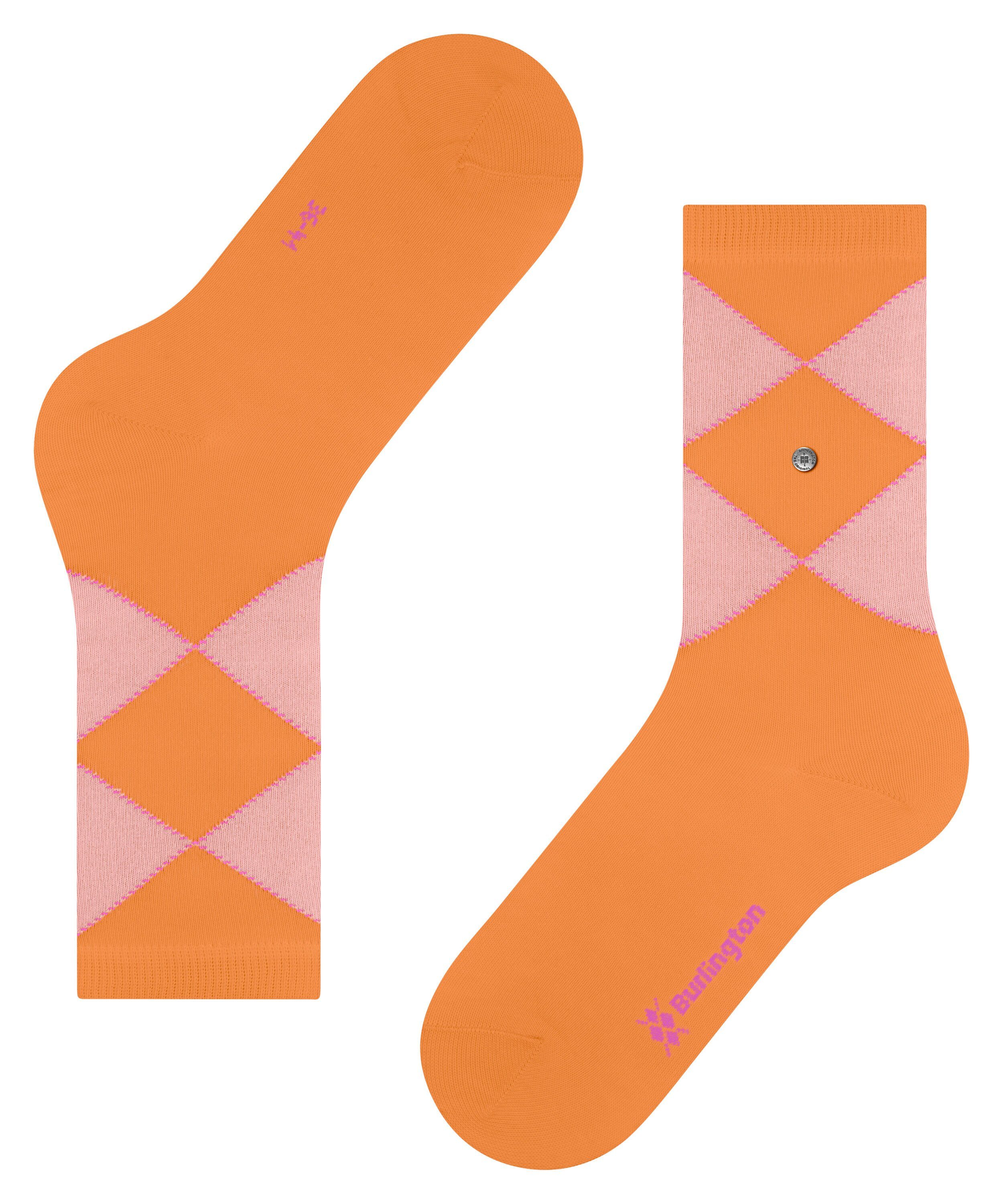 Burlington Socken Darlington (1-Paar) (8464) mandarin