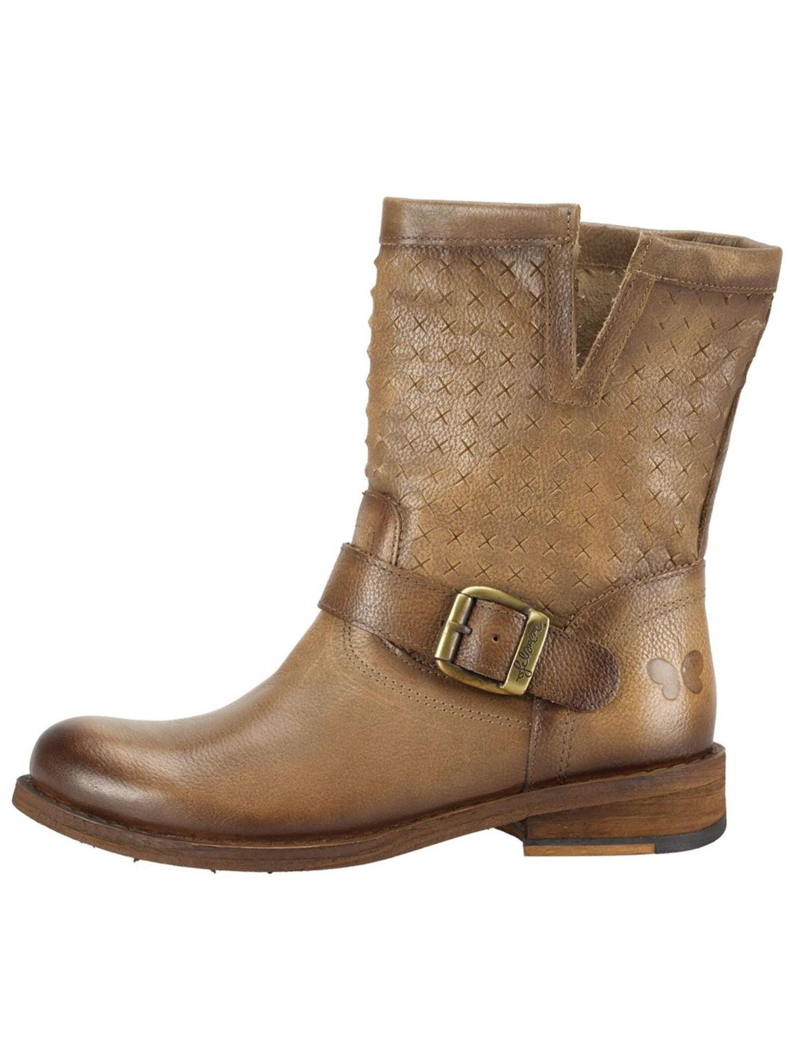 Felmini Stiefelette Veloursleder . Ankleboots