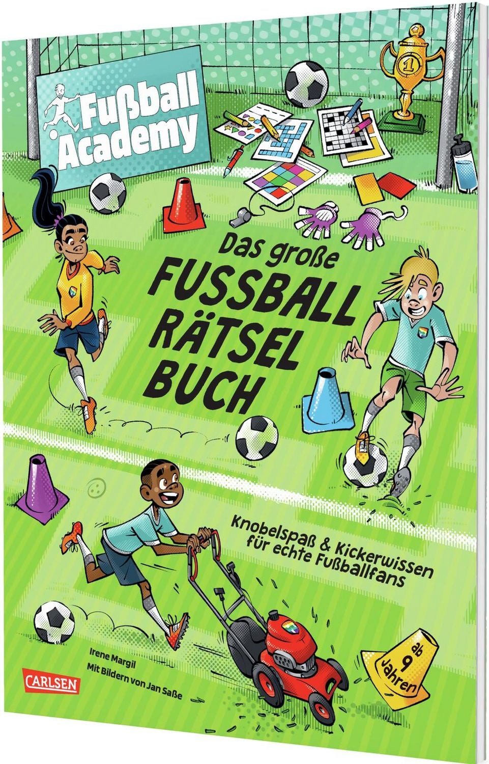 Fußball Academy: Das große Fußball-Rätselbuch / Irene Margil