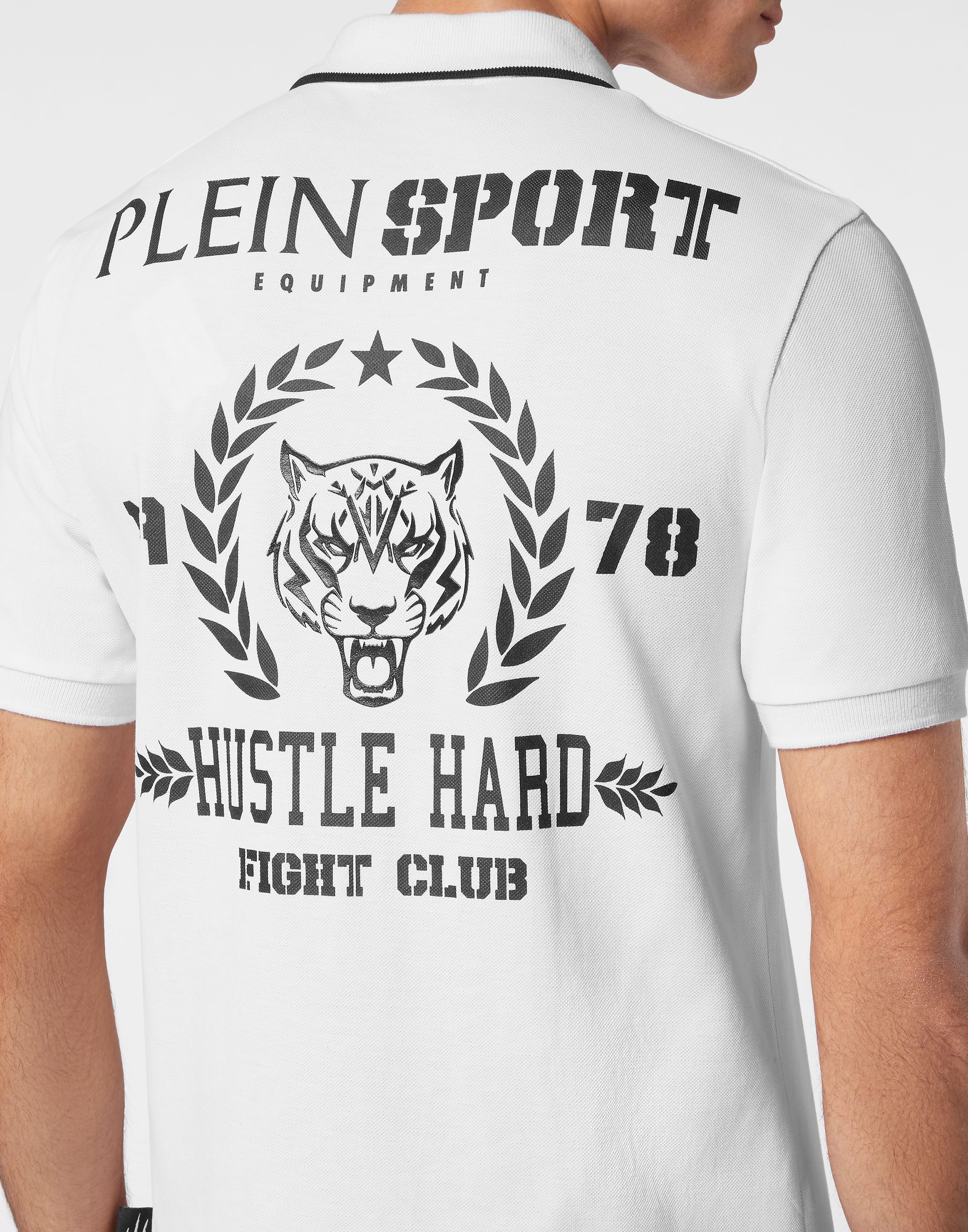 PLEIN SPORT Poloshirt Carbon Tiger