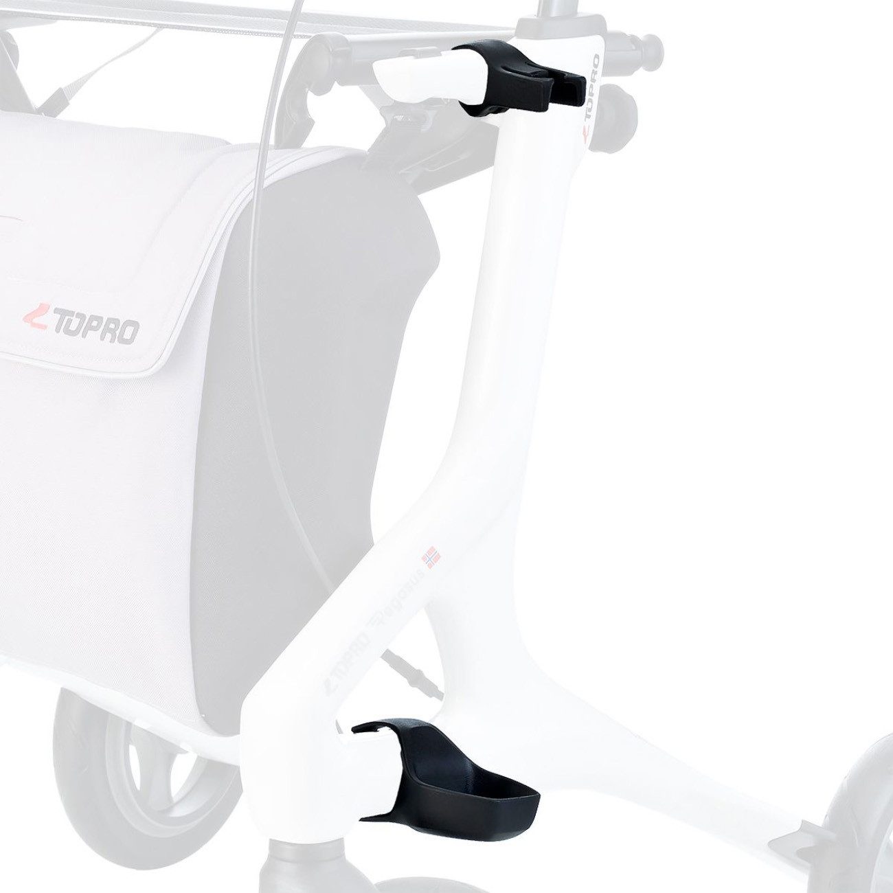 Topro Rollator Stockhalter für den Topro Pegasus Rollator