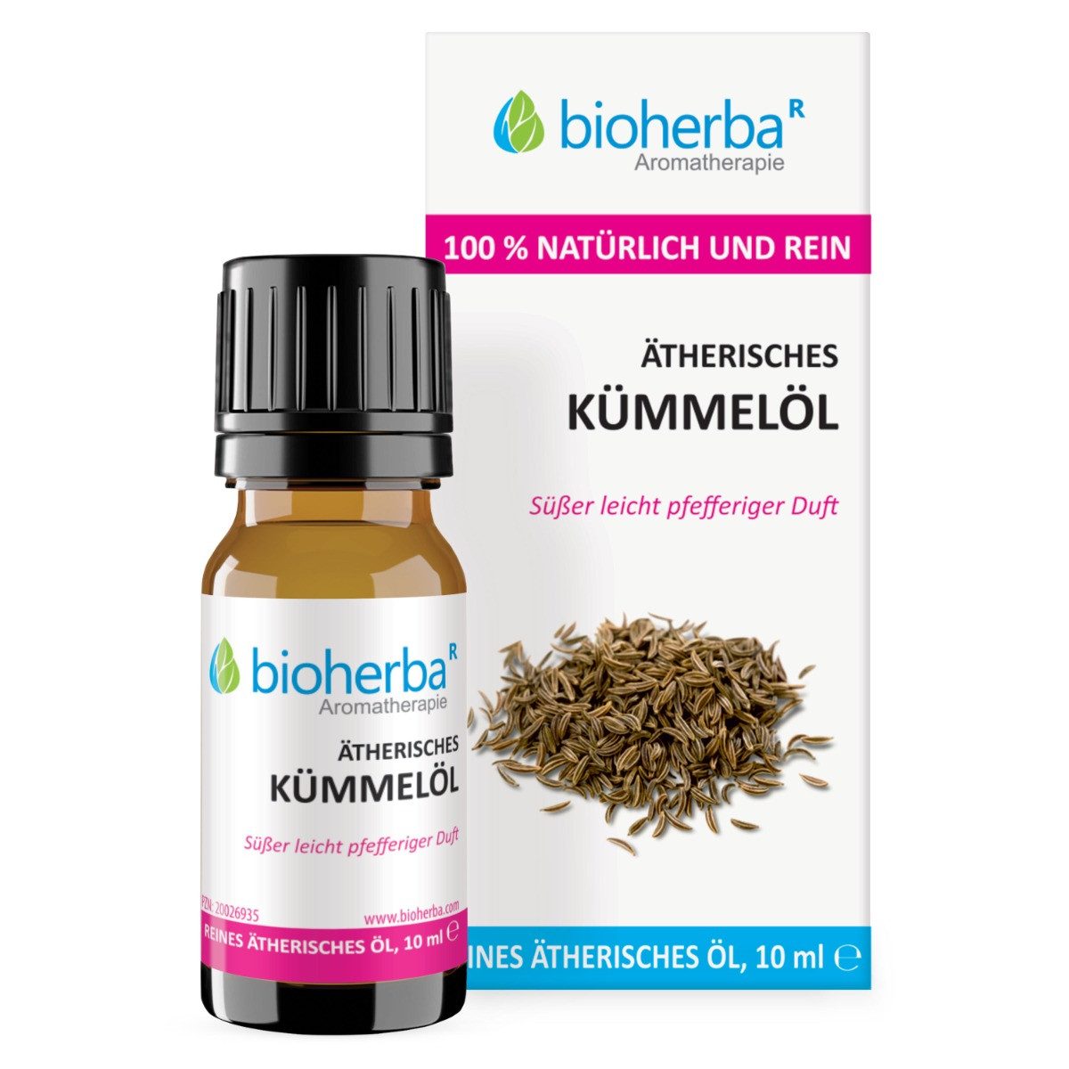 BIOHERBA R Pflege-Set Bioherba Ätherisches reines Kümmelöl 10 ml