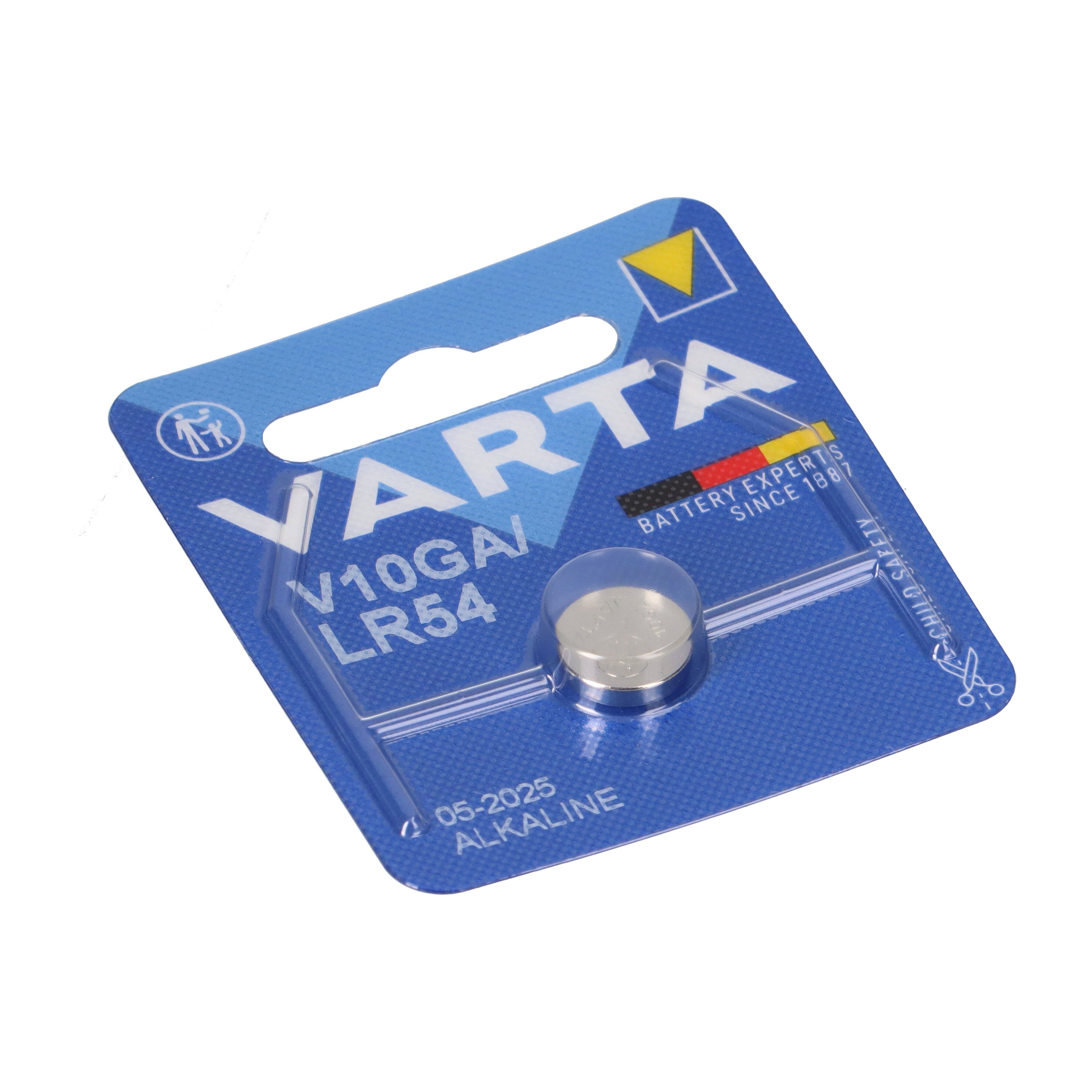 VARTA 10x Varta Knopfzelle Blister 1er Electronics 10 1,5 Knopfzelle Alkaline V GA V