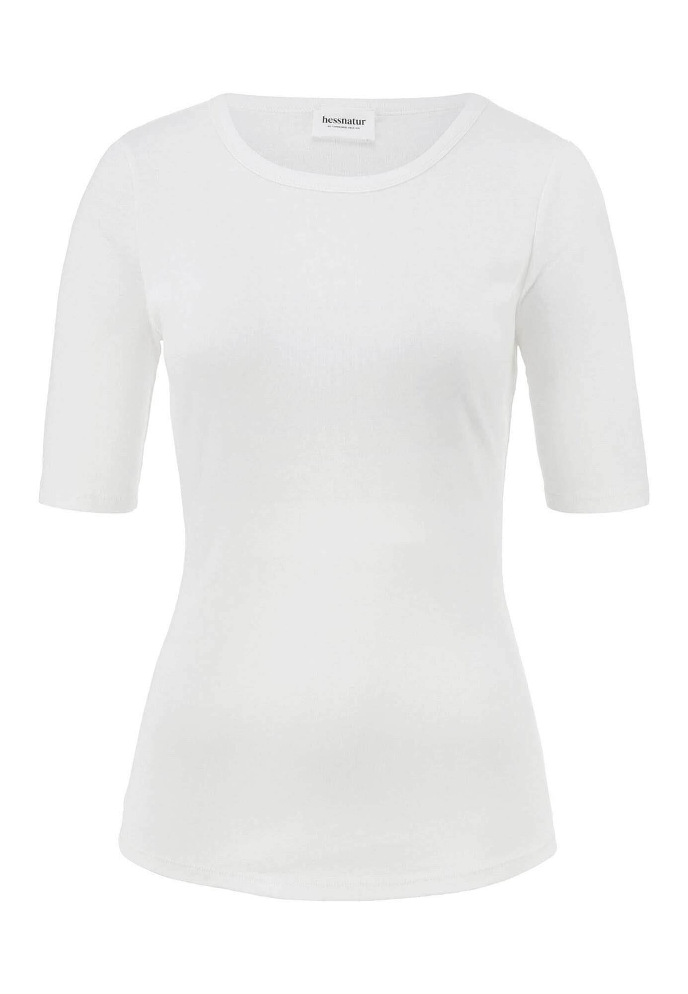 Hessnatur T-Shirt Fitted aus Bio-Baumwolle und TENCEL™ Modal (1-tlg) günstig online kaufen