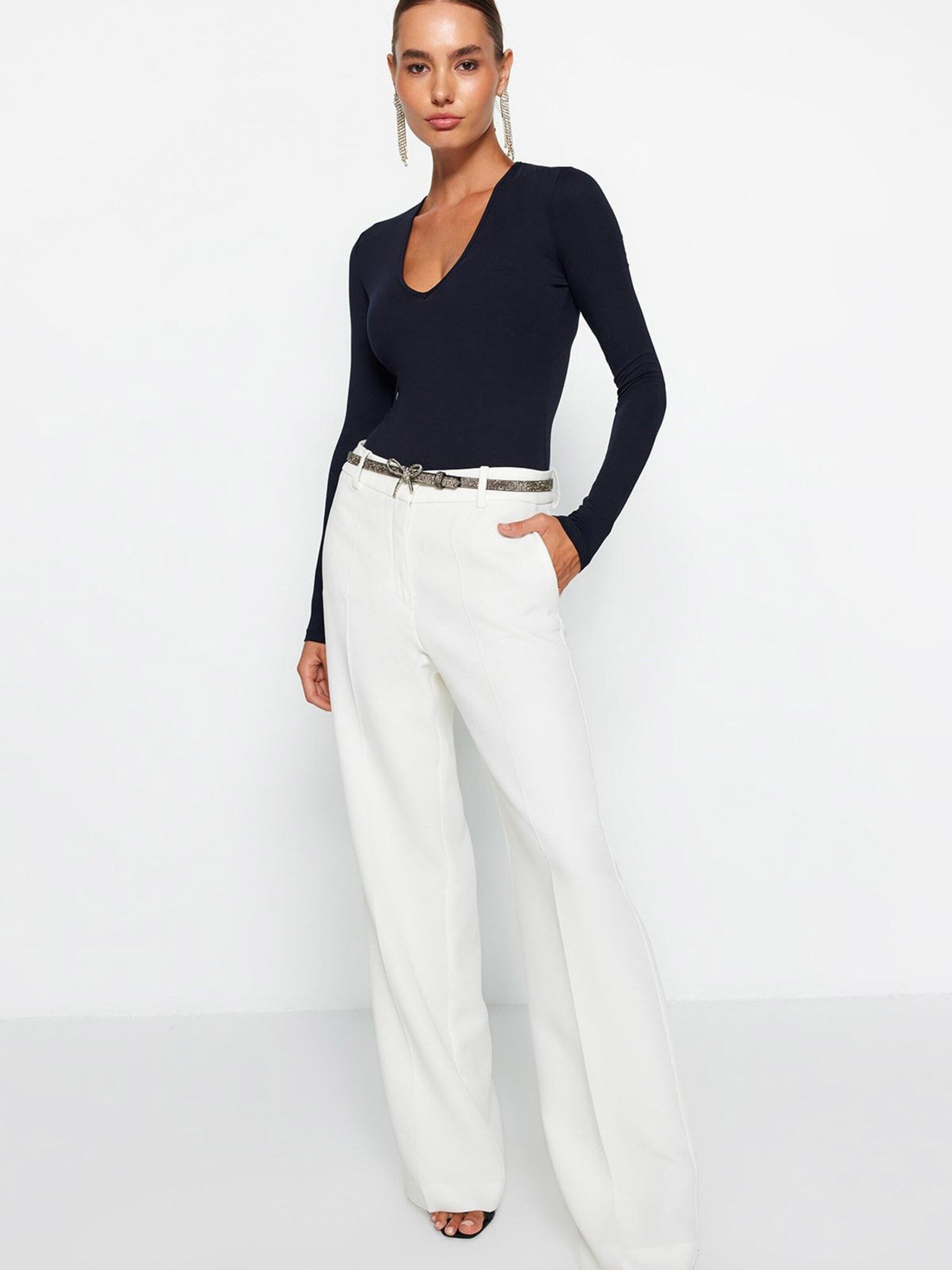 Trendyol Shirtbody (1-tlg) Plain/ohne Details – Bild 4 von 5