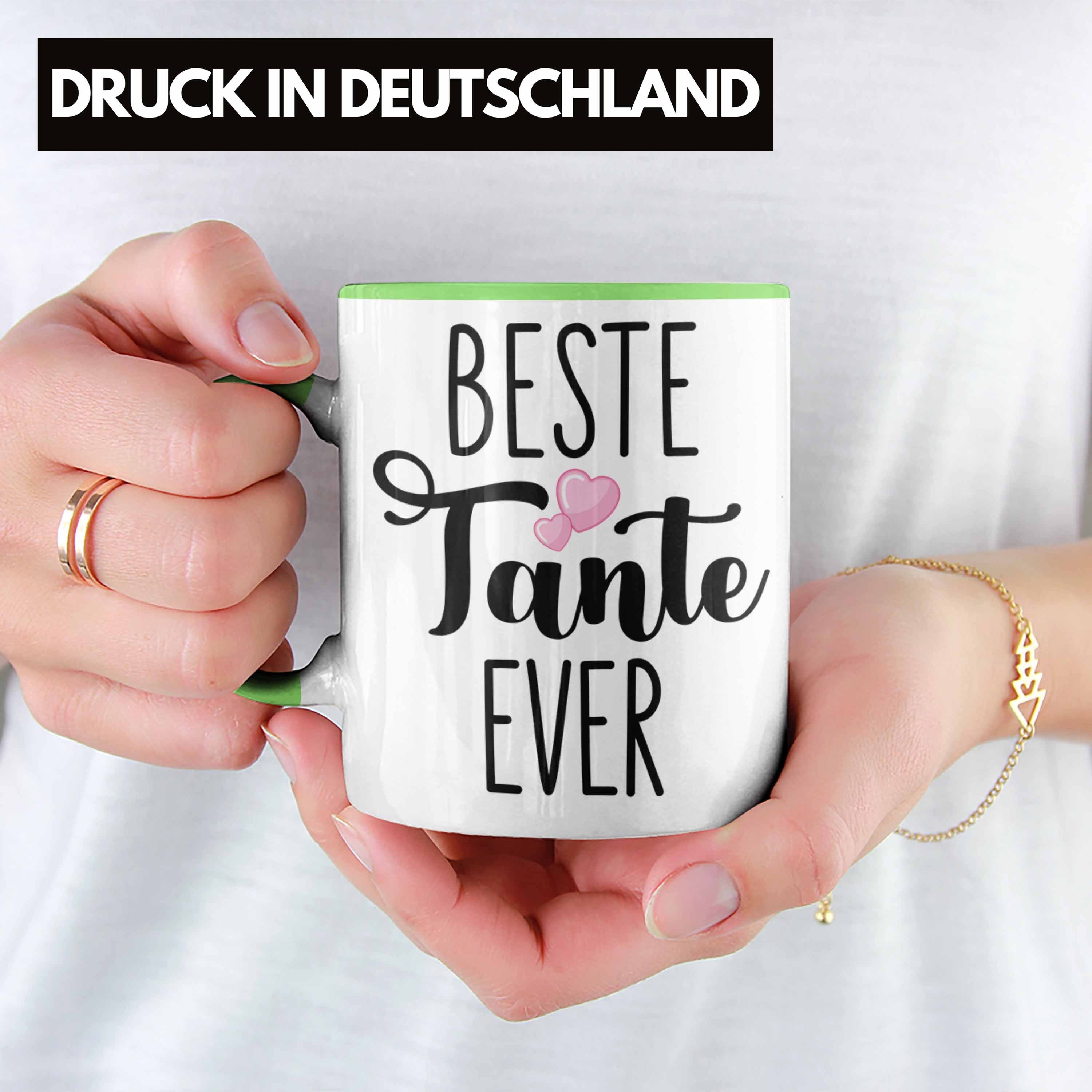 Lustig Grün - Trendation Tante Nichte Tasse Geschenkideen von Trendation Beste Geburtstag Geschenk Weihnachten Tasse Ever