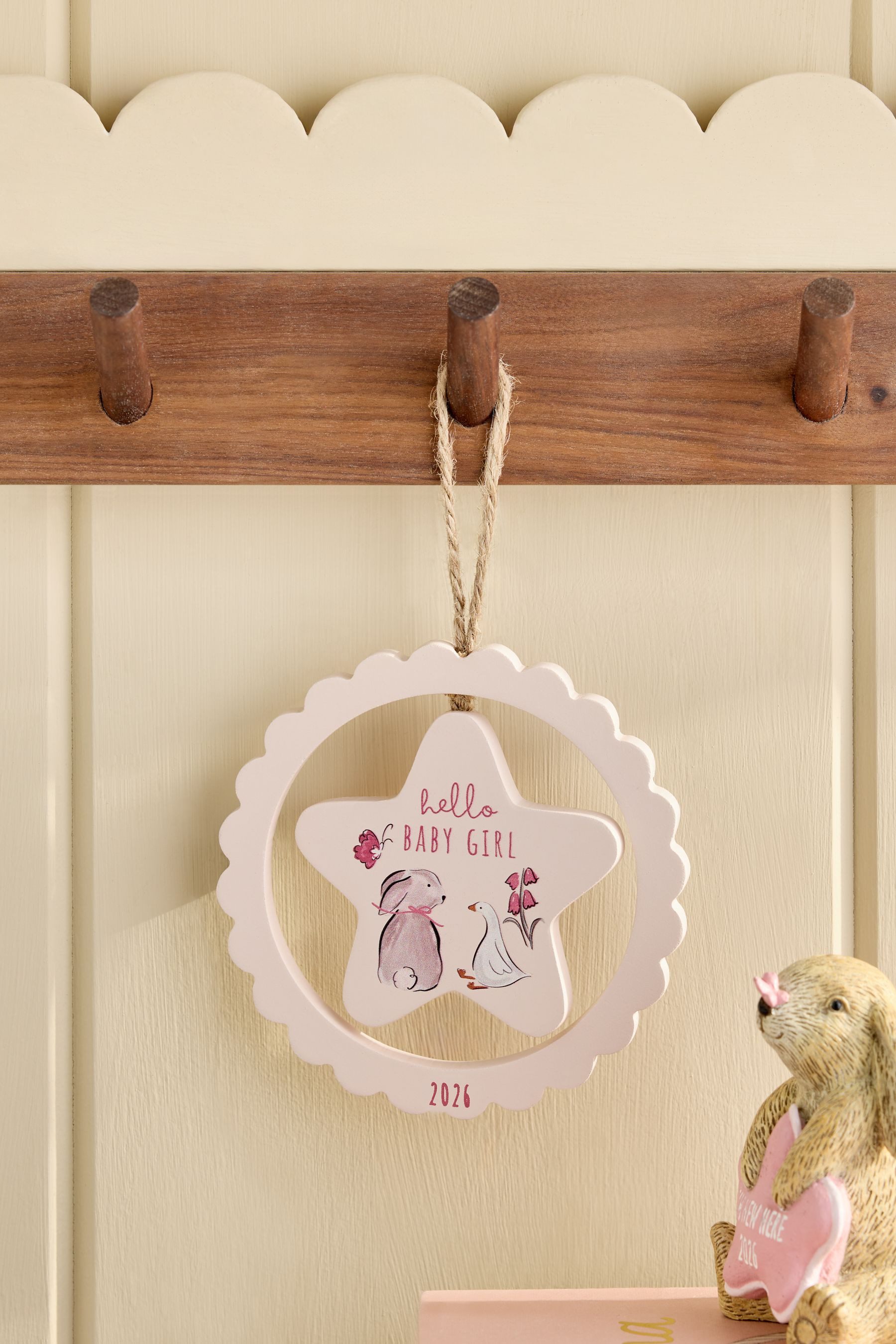 Next Wanddekoobjekt Hängedekoration, Baby Girl Born in 2026 günstig online kaufen