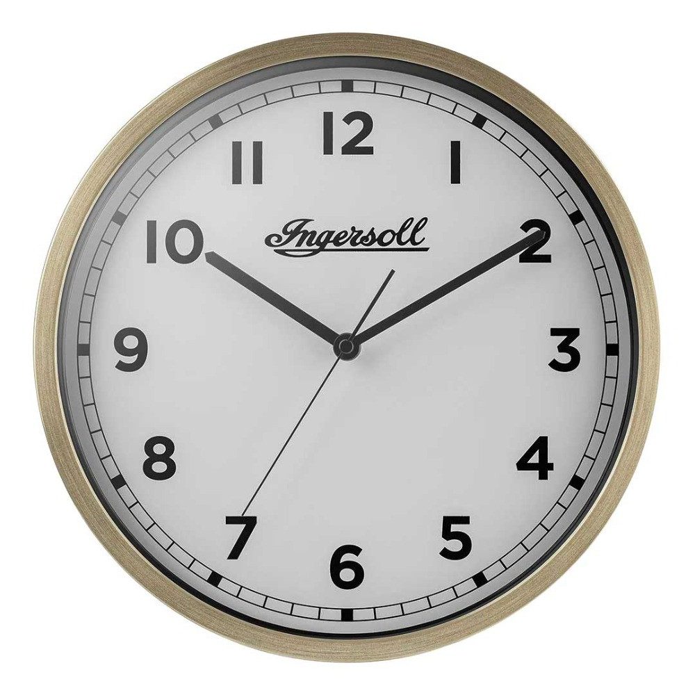 Ingersoll Wanduhr Ingersoll IC001GW Wanduhr im retro Look 30 cm
