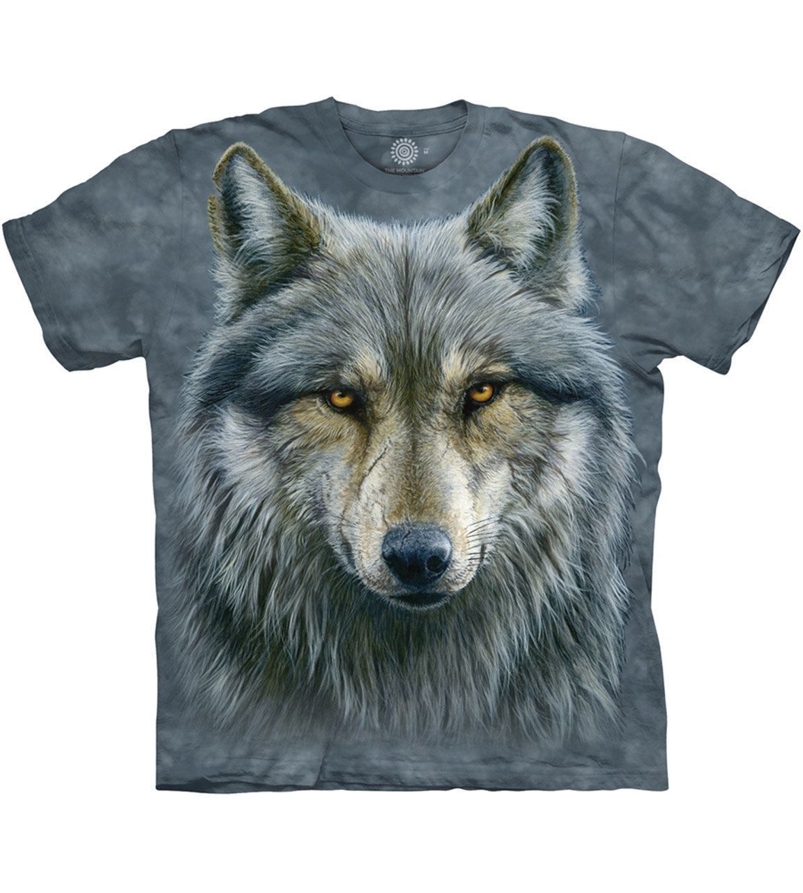 The Mountain T-Shirt Warrior Wolf