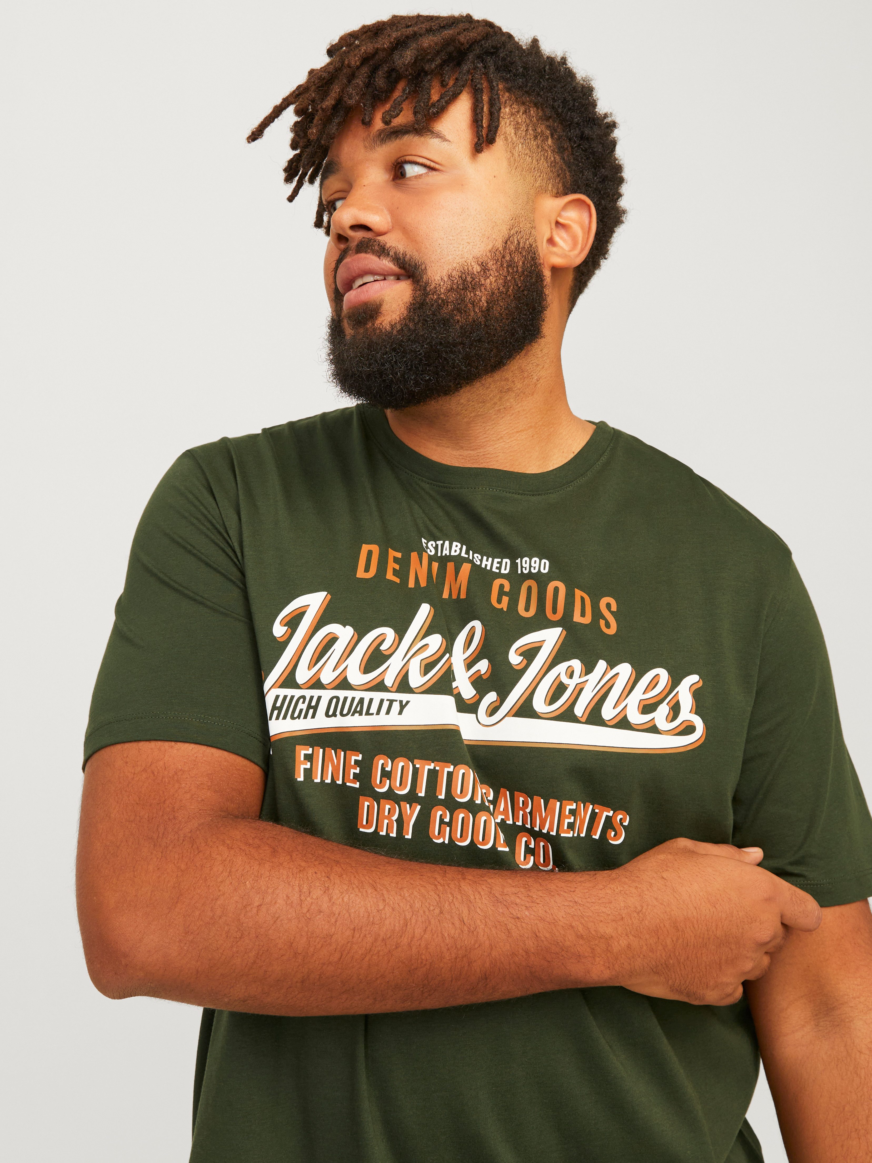 Jack & Jones PlusSize T-Shirt JJELOGO günstig online kaufen