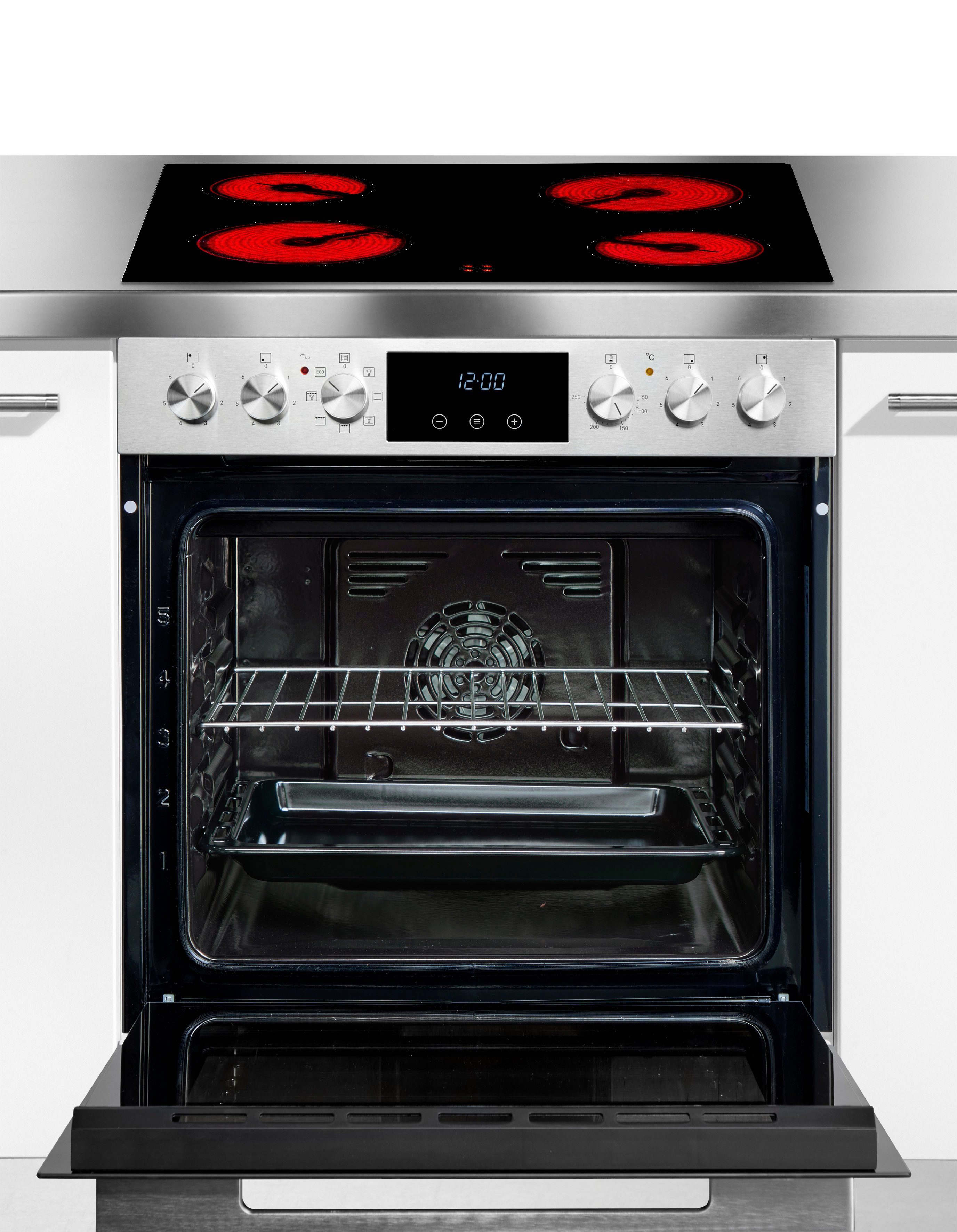 Hanseatic Elektro-Herd-Set HBCO707A+HC46060CN