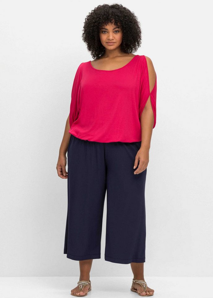 Sheego Strandkleid Strandhose