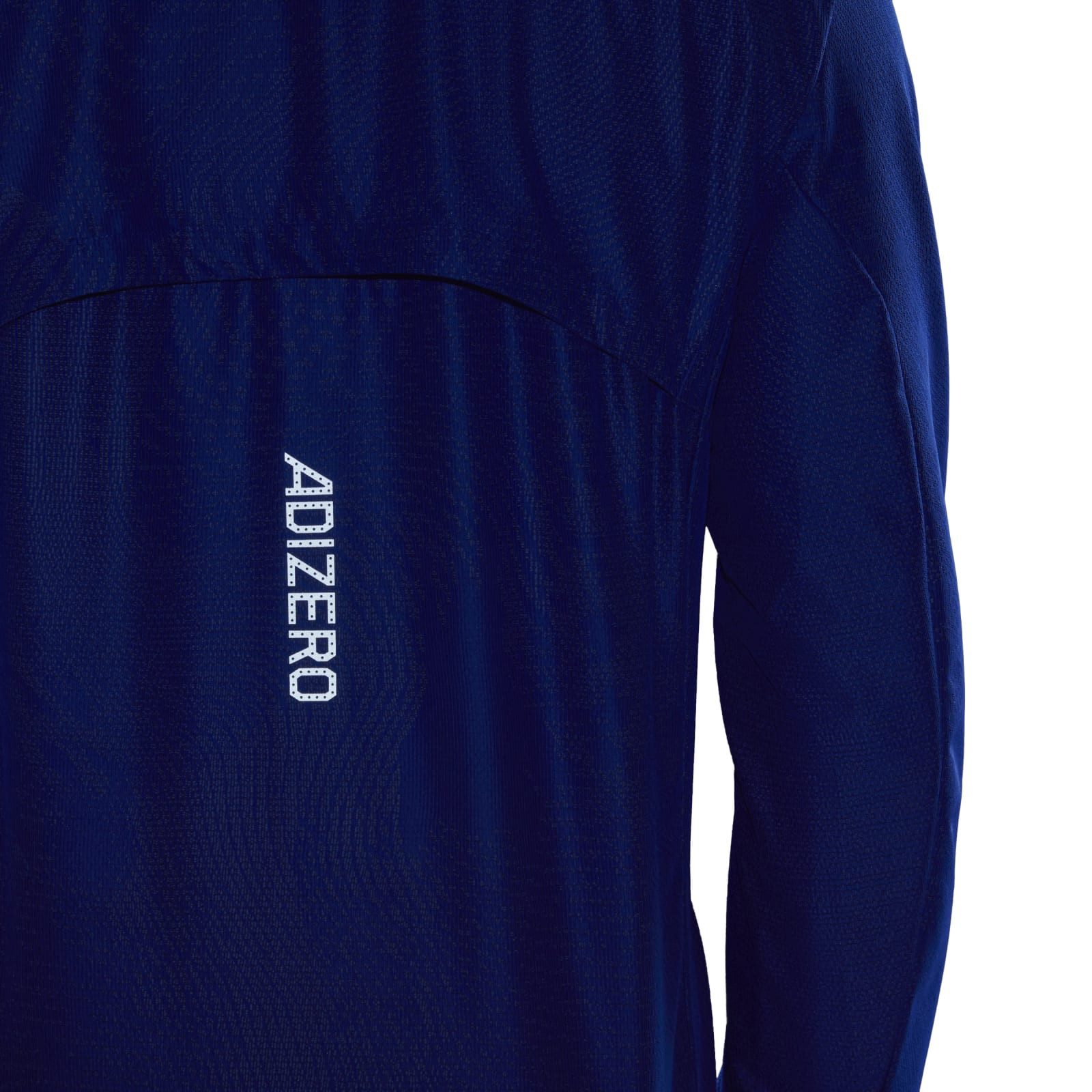 adidas Performance Trainingsjacke Adizero WIND.RDY (schmall, atmungsaktiv, reflektierende Details) blau
