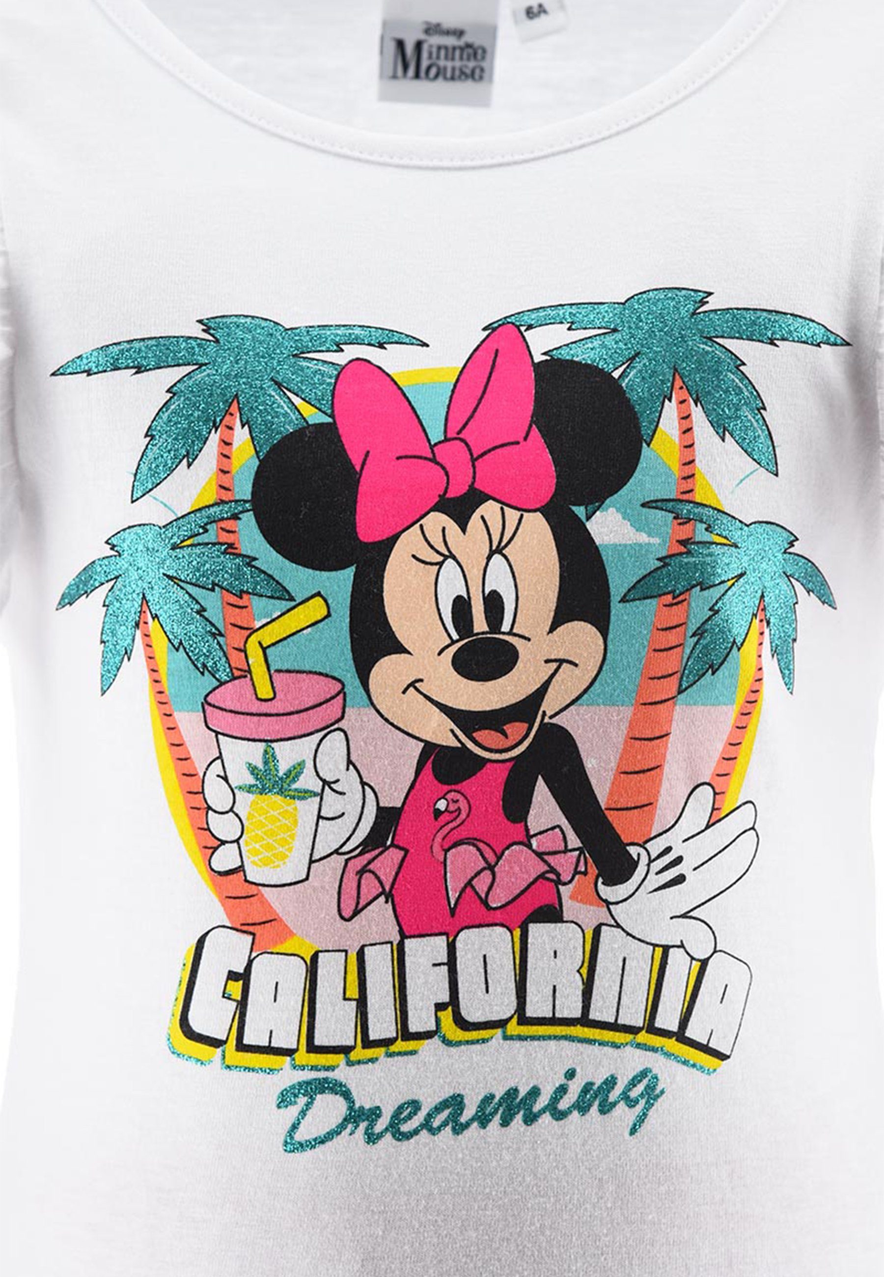 Disney Mouse Shorts Bekleidungs-Set & T-Shirt Mini Maus Minnie Shorty