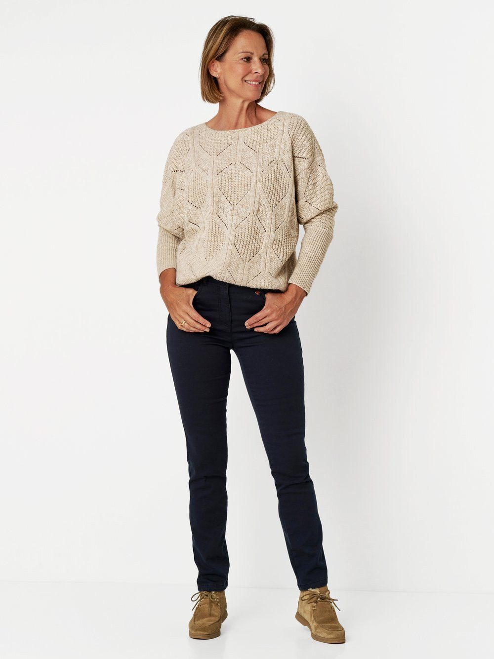 Relaxed by TONI Stretch-Hose Meine beste Freundin in schmaler Passform